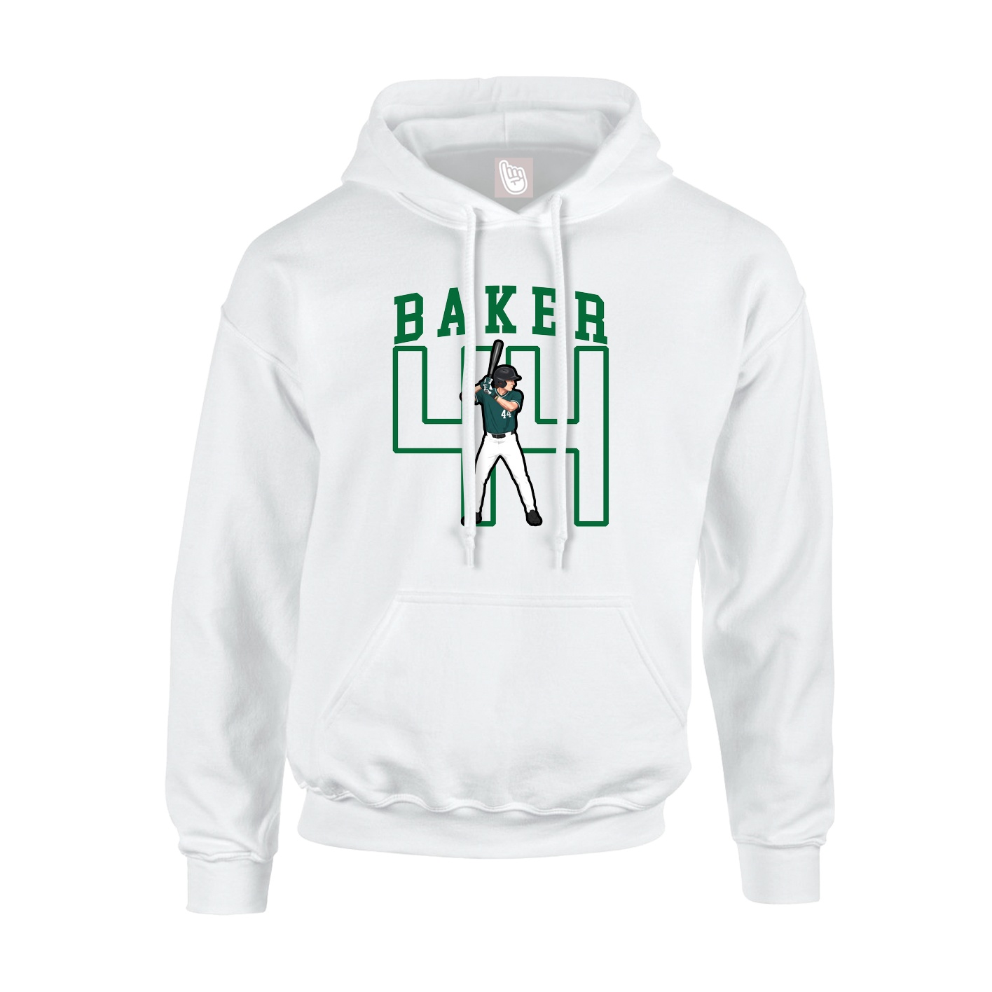 Youth Hoodie — Shirsey in White