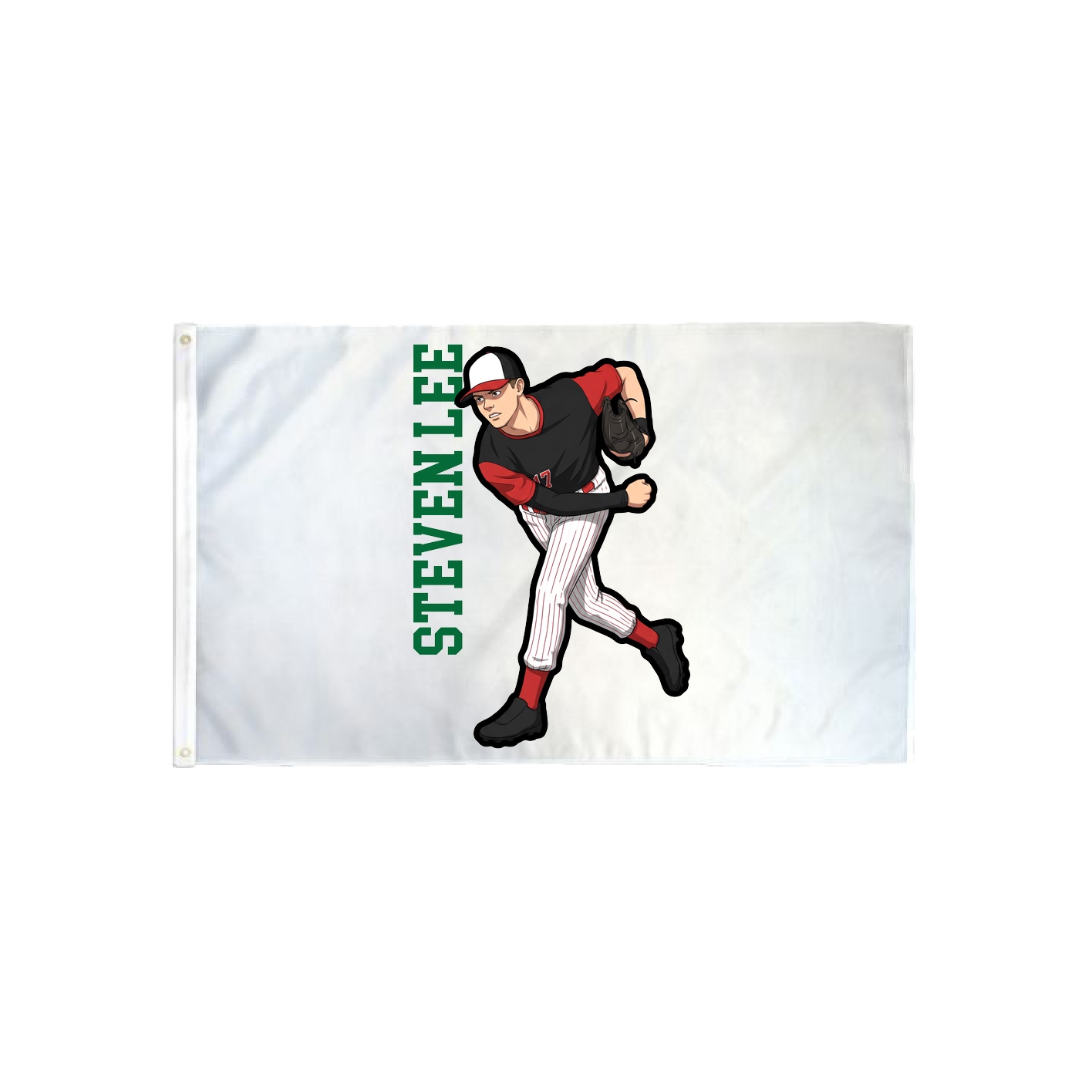 3x5 Flag — Name Vertical in Classic