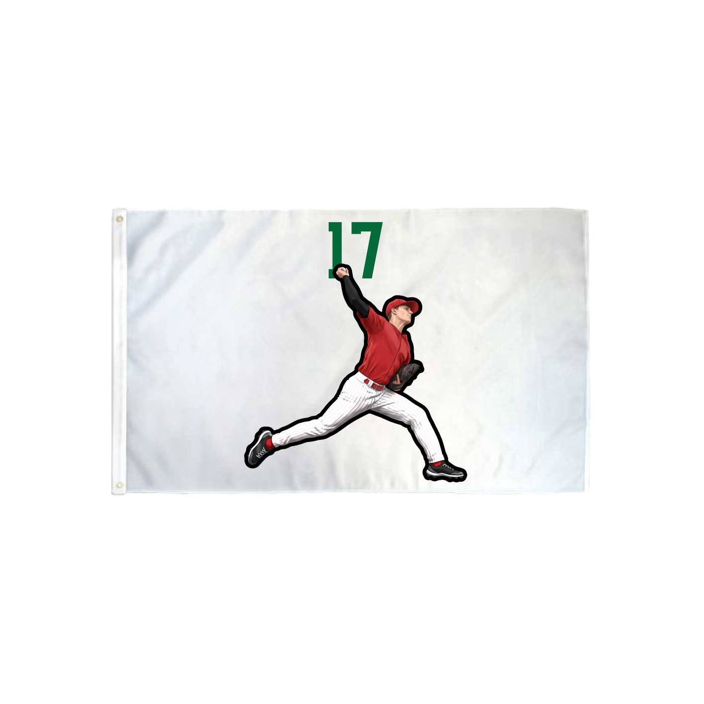 3x5 Flag — Number Top in Classic