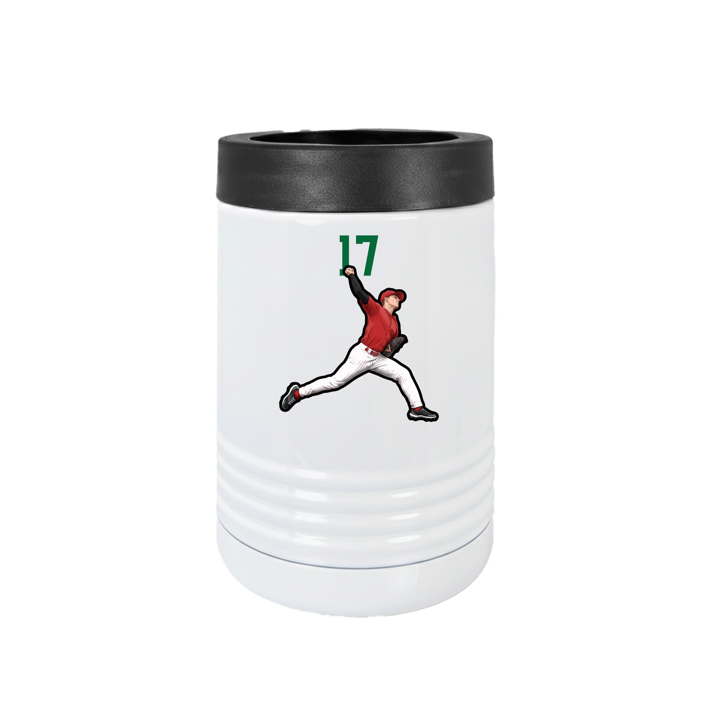Beverage Holder — Number Top in White