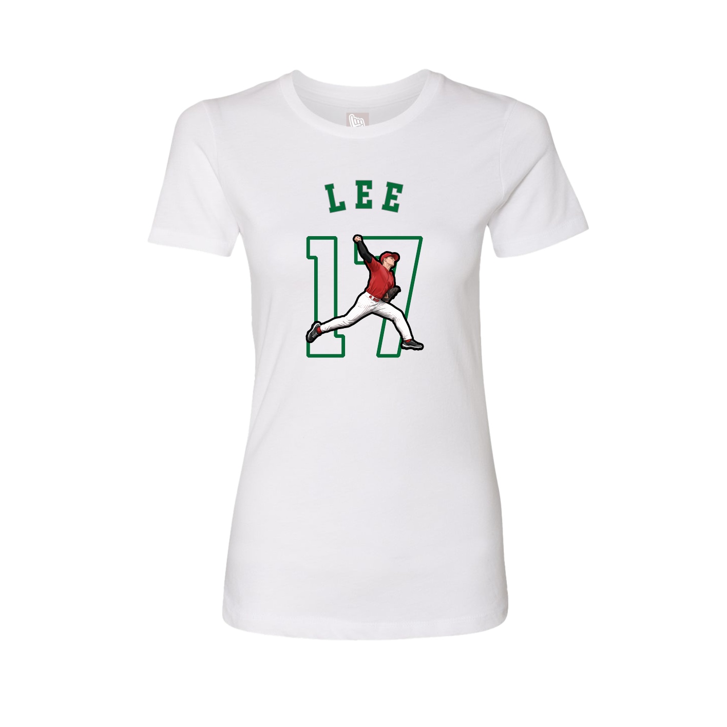 Womens Tee — Shirsey Arch in White