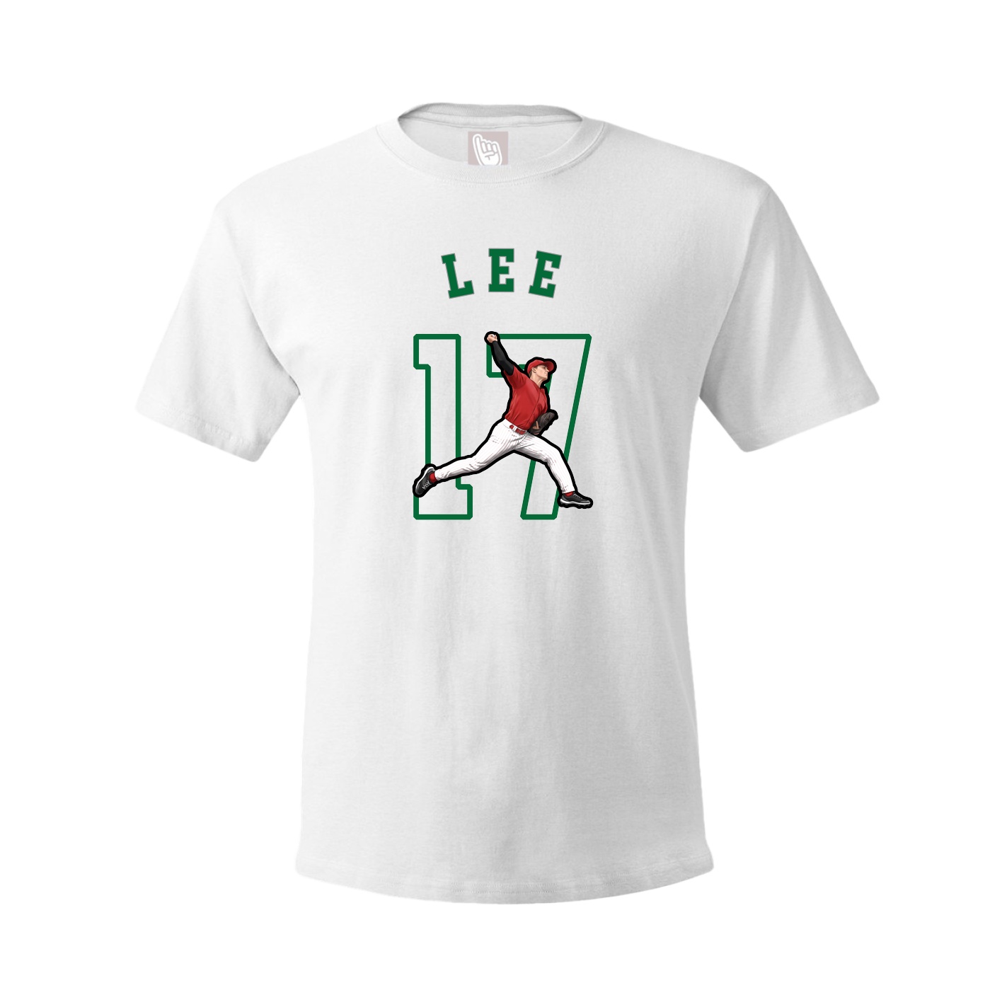 Youth Tee — Shirsey Arch in White