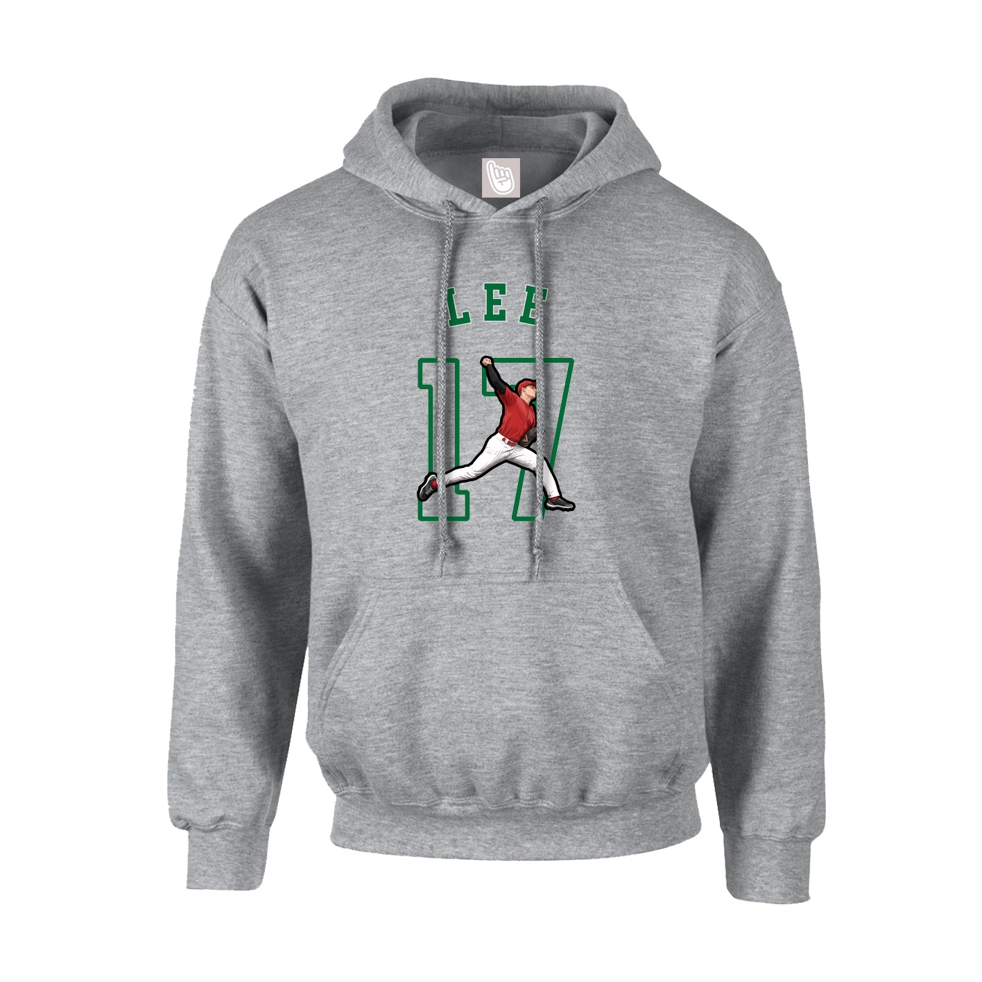 Hoodie — Shirsey Arch in Grey