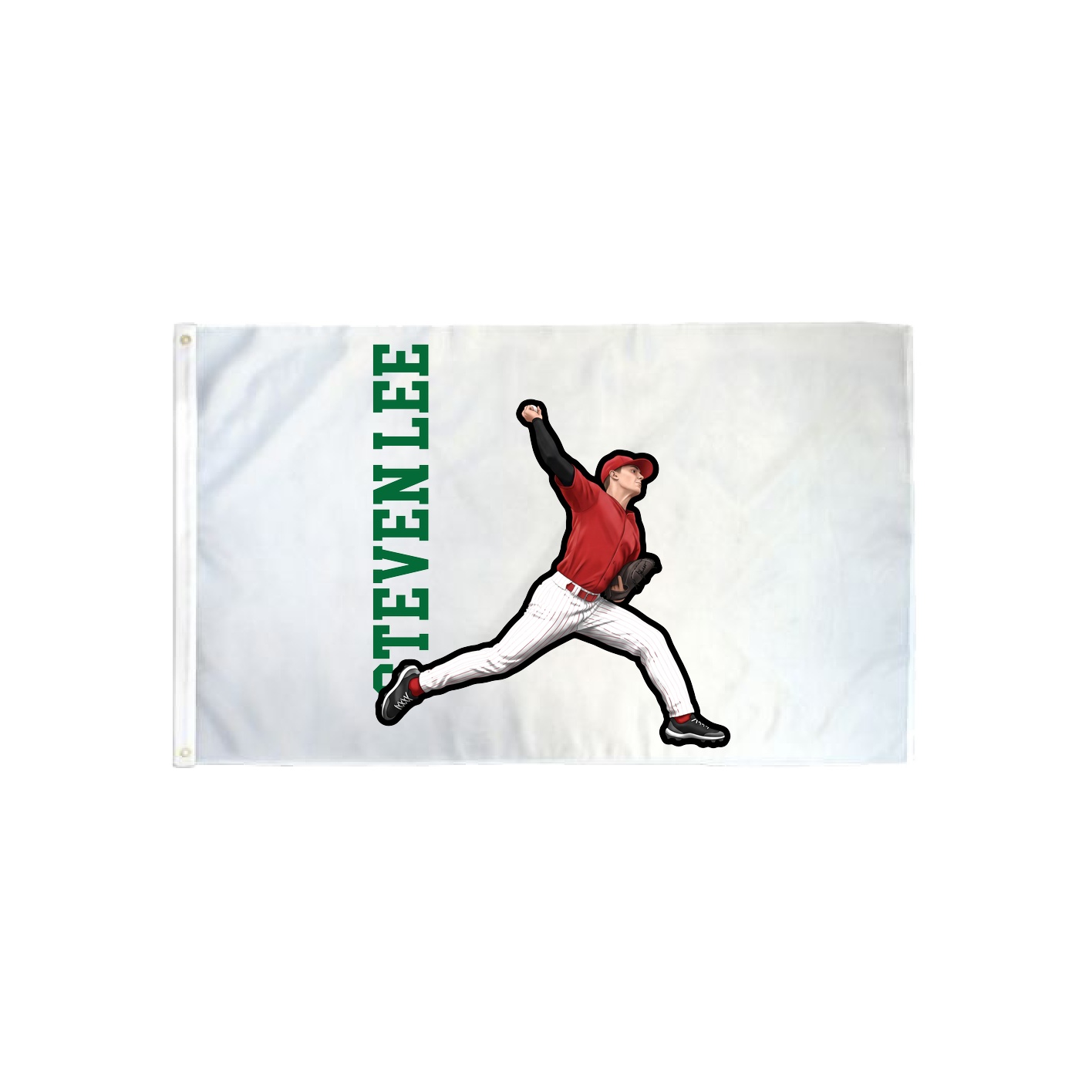 3x5 Flag — Name Vertical in Classic