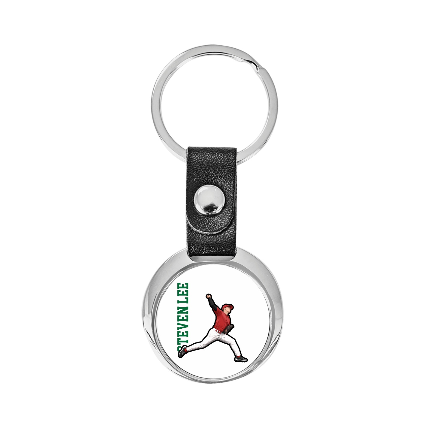 Key Chain — Name Vertical in Classic