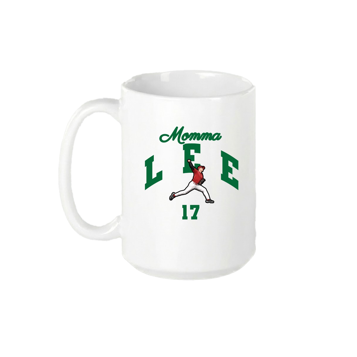 15oz Coffee Mug — Mothers Day Arch in White