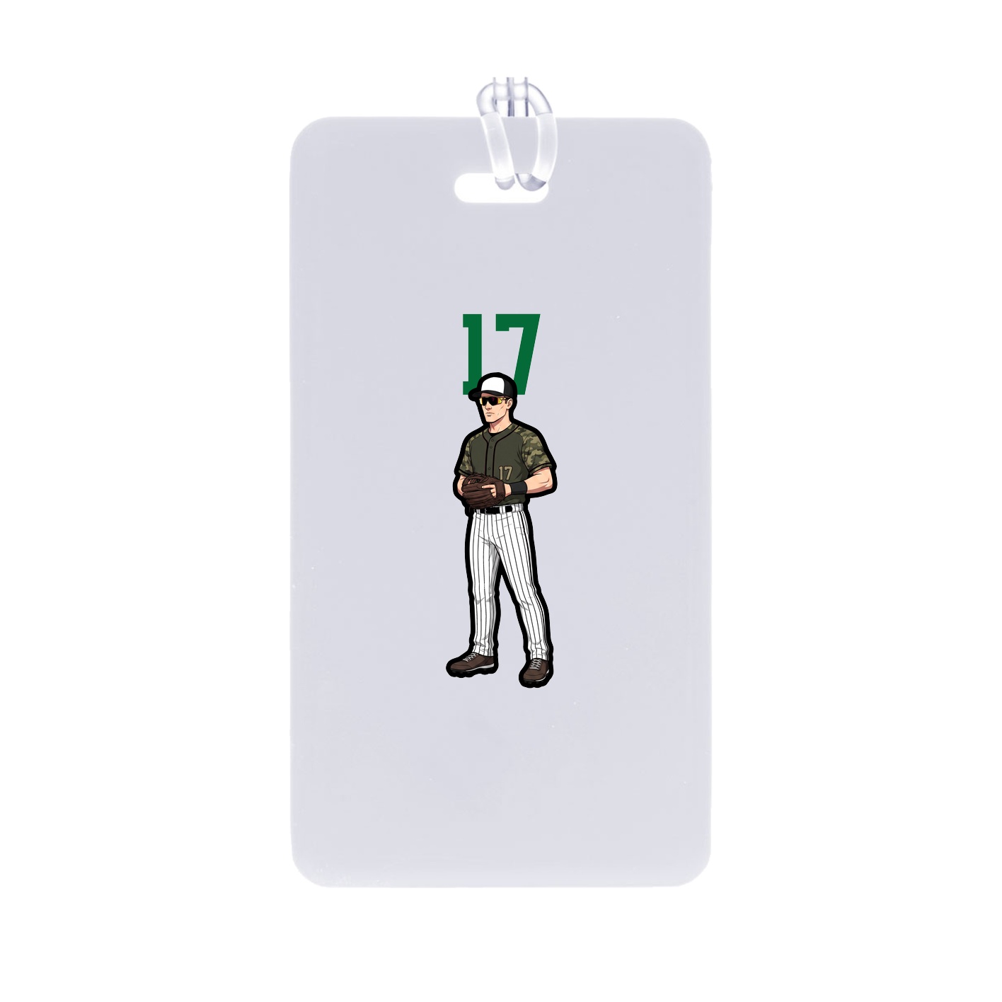 Bag Tag — Number Top in Classic