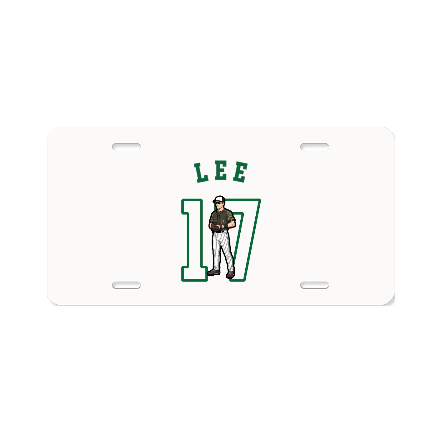License Plate — Shirsey Arch in Classic
