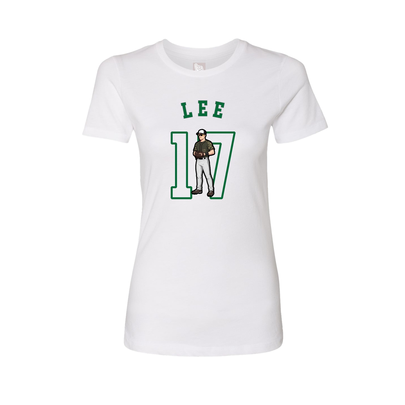 Womens Tee — Shirsey Arch in White