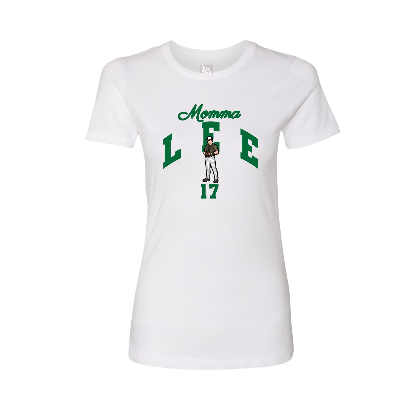 Womens Tee — Mothers Day Arch in White