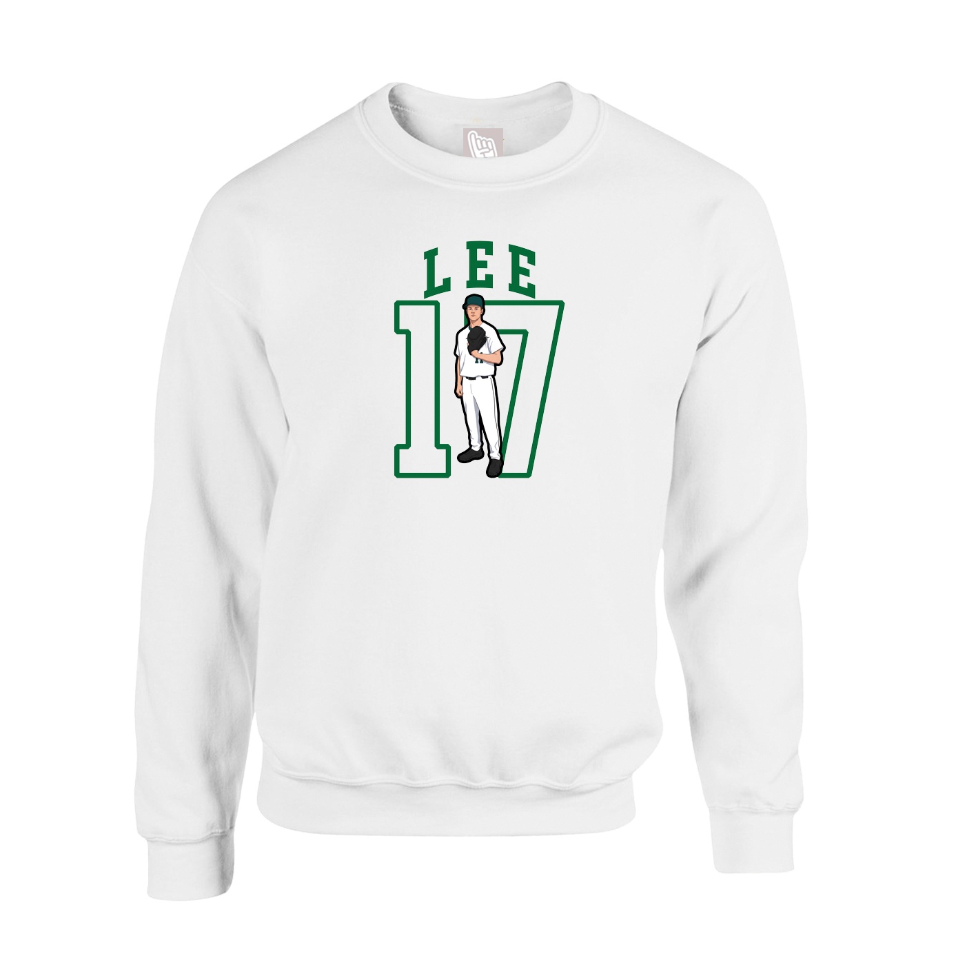 Fleece Crew — Shirsey in White