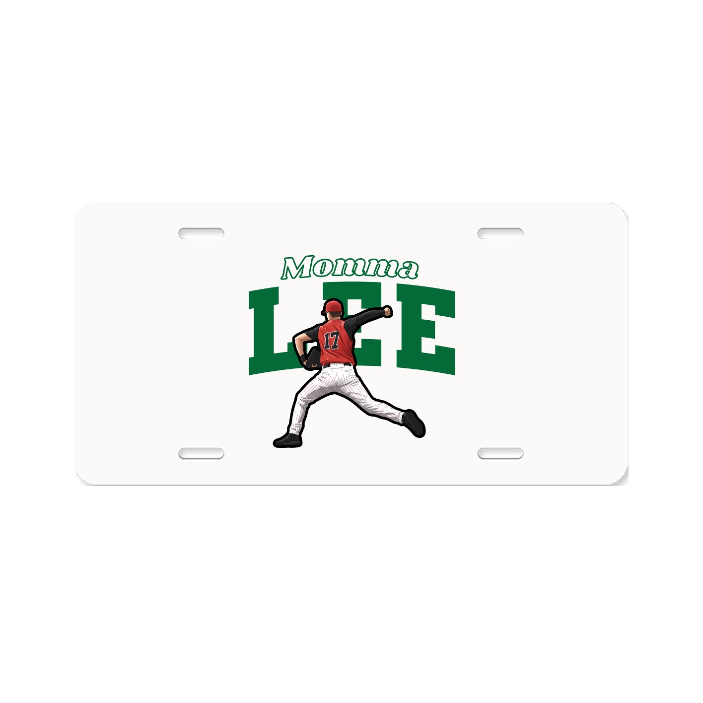 License Plate — Mothers Day Block in Classic