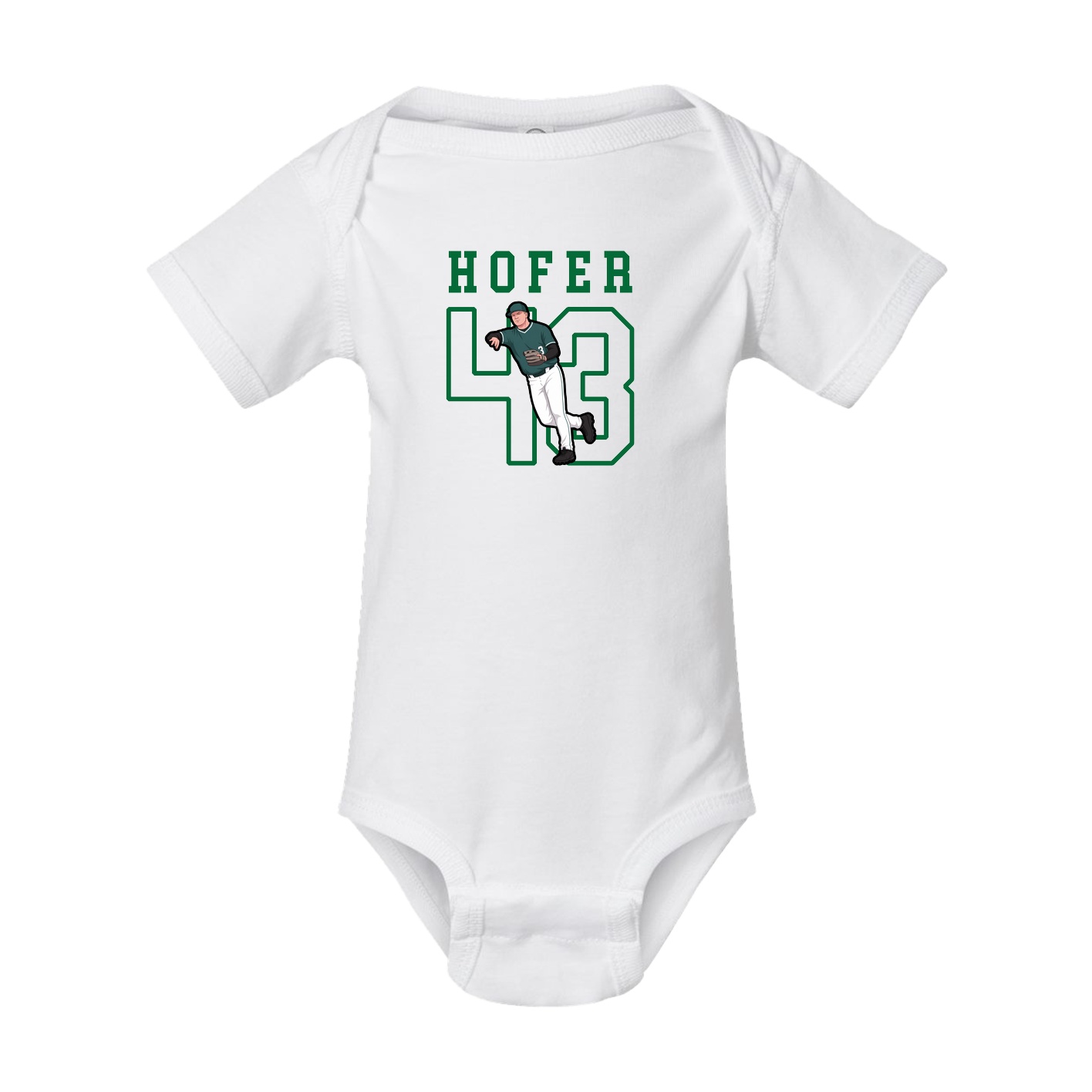 Baby Onesie — Shirsey in White