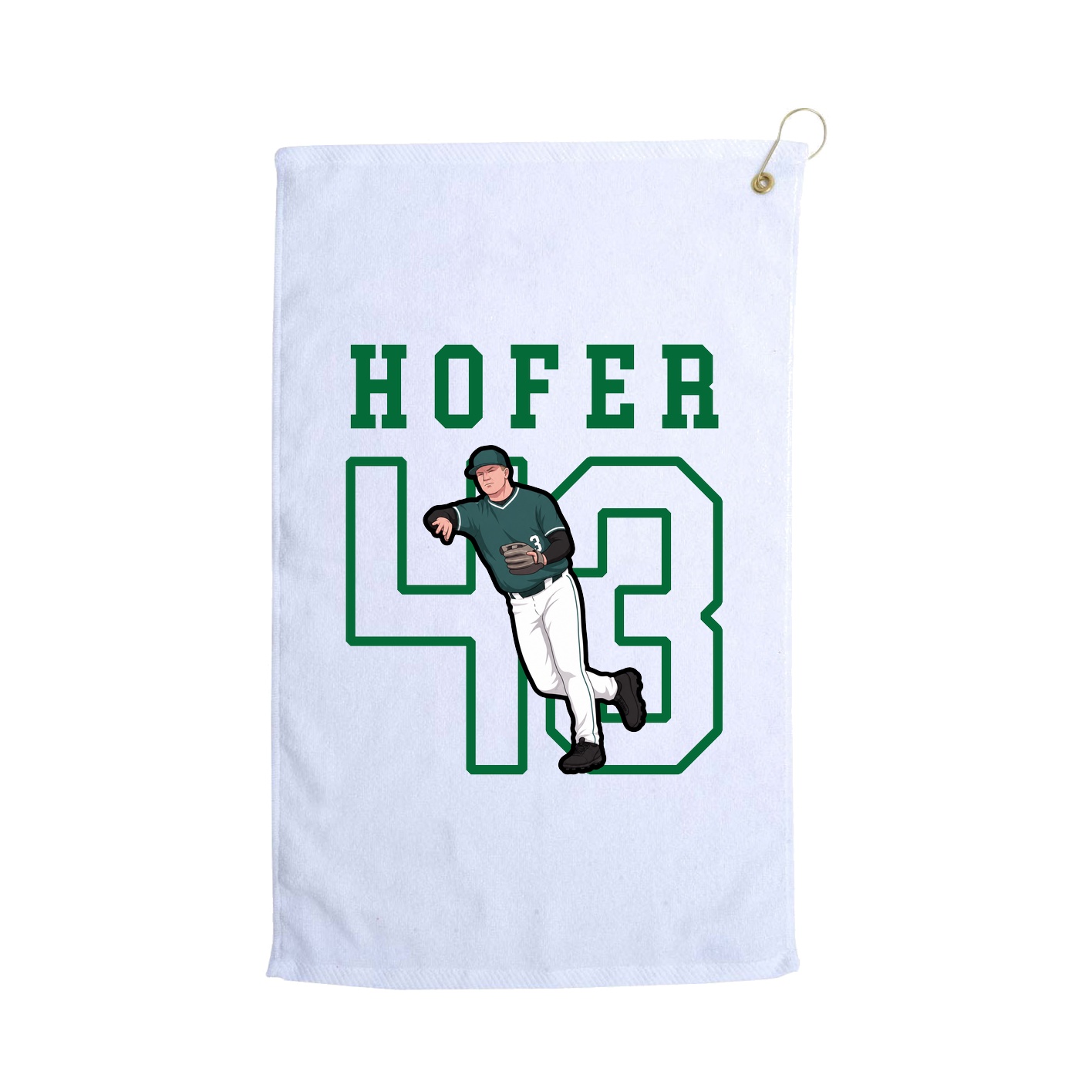 Golf Towel — Shirsey in White