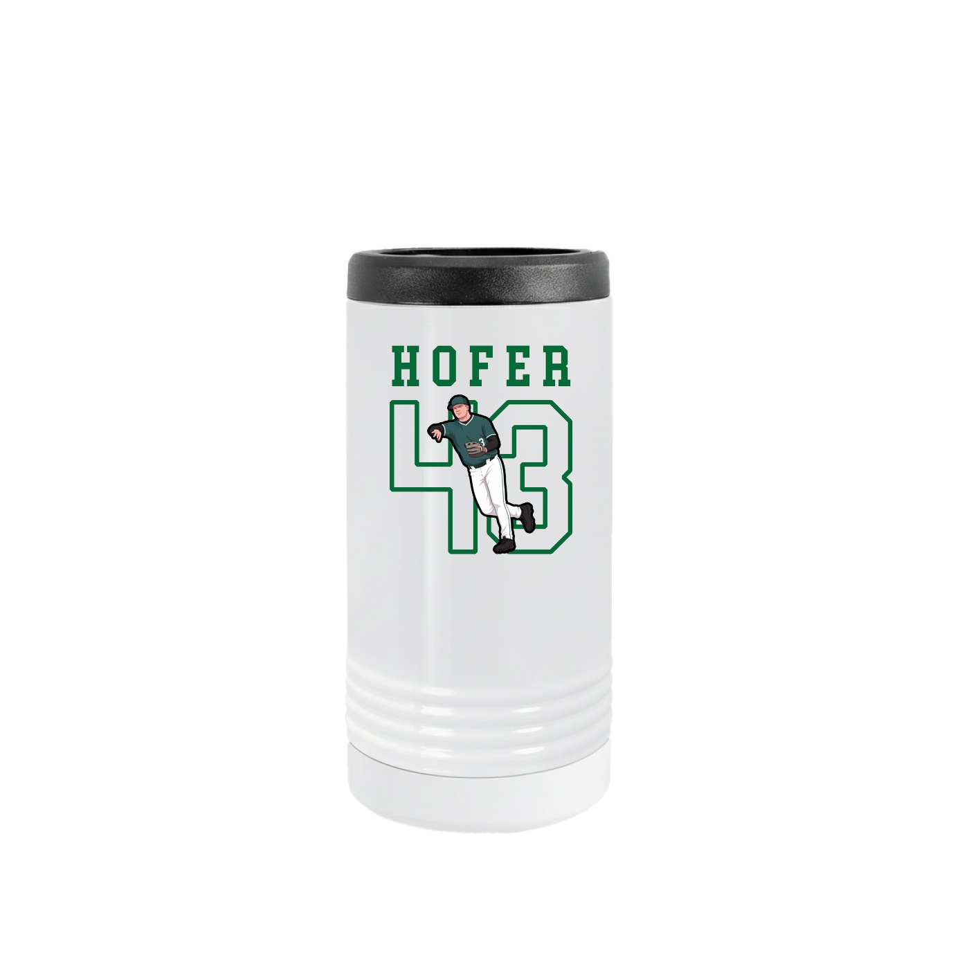 Slim Beverage Holder — Shirsey in White