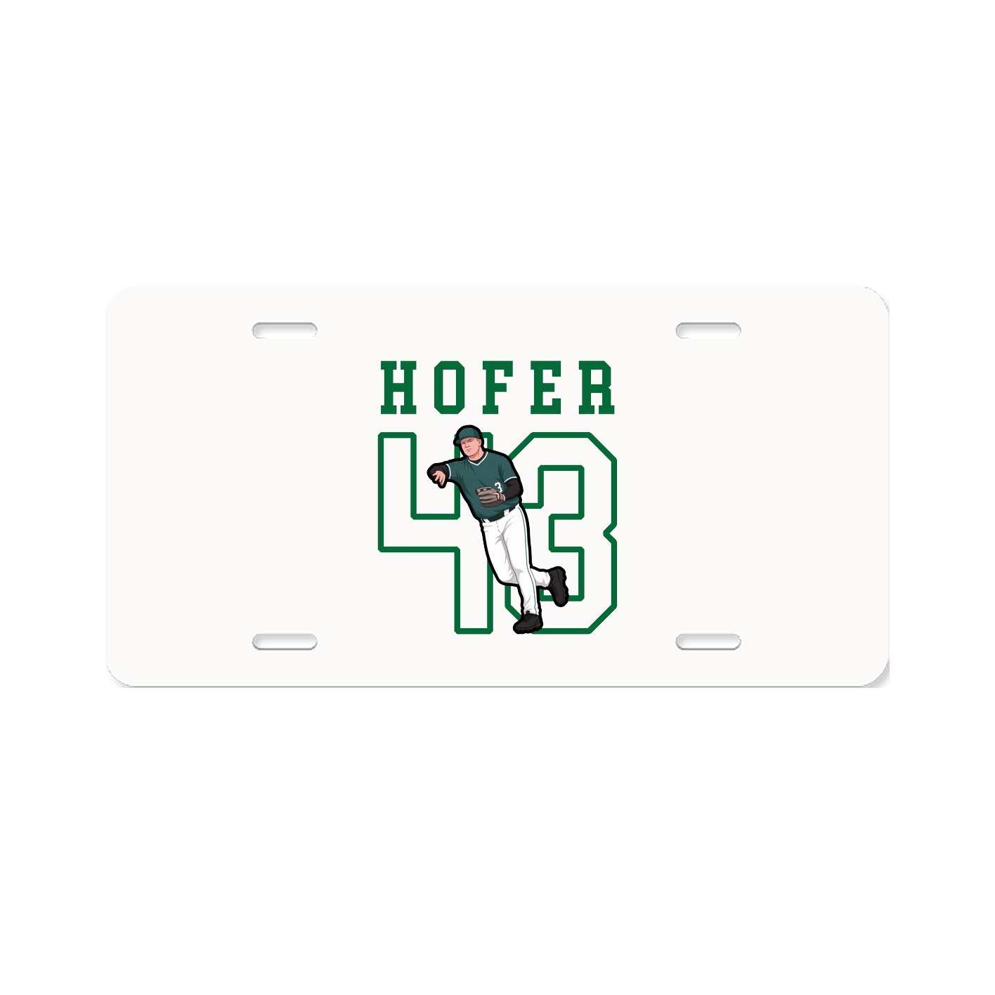 License Plate — Shirsey in Classic