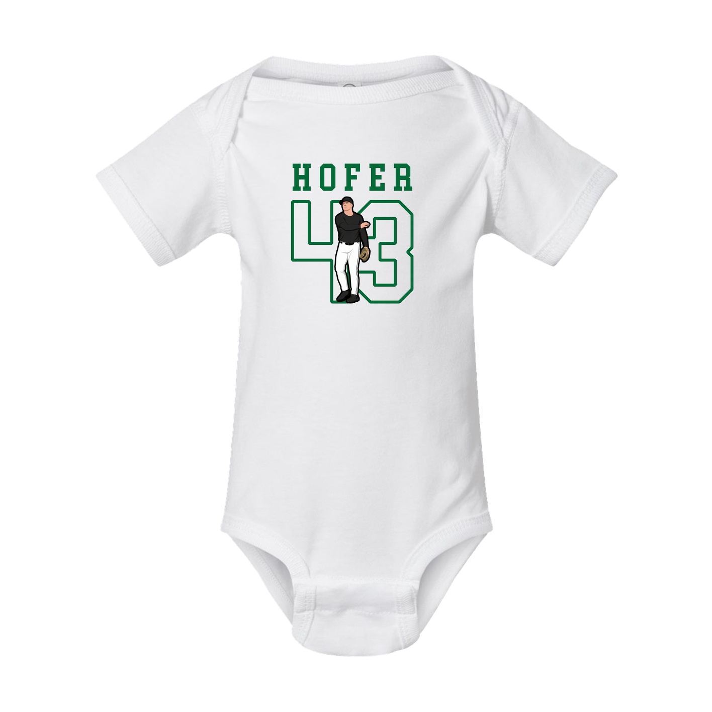 Baby Onesie — Shirsey in White