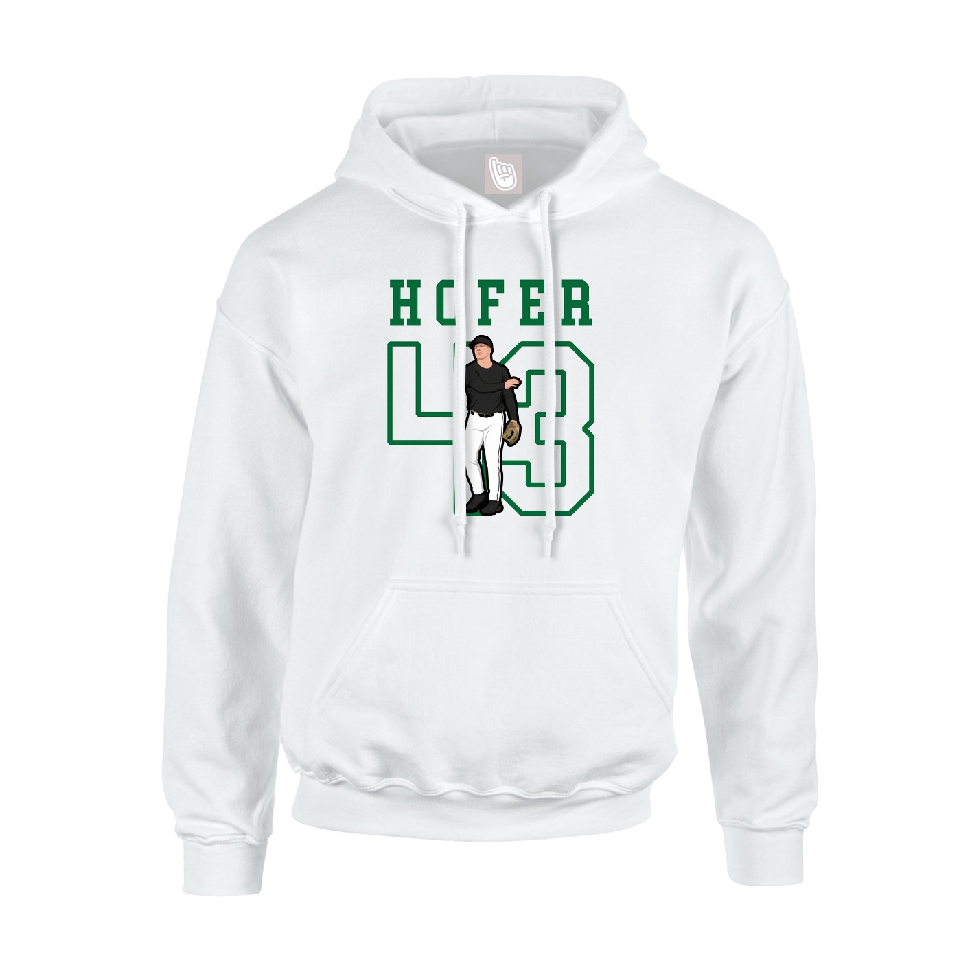 Youth Hoodie — Shirsey in White