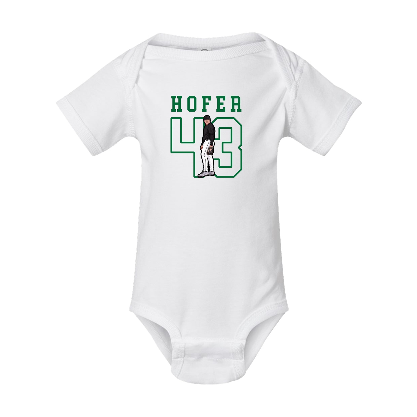 Baby Onesie — Shirsey in White