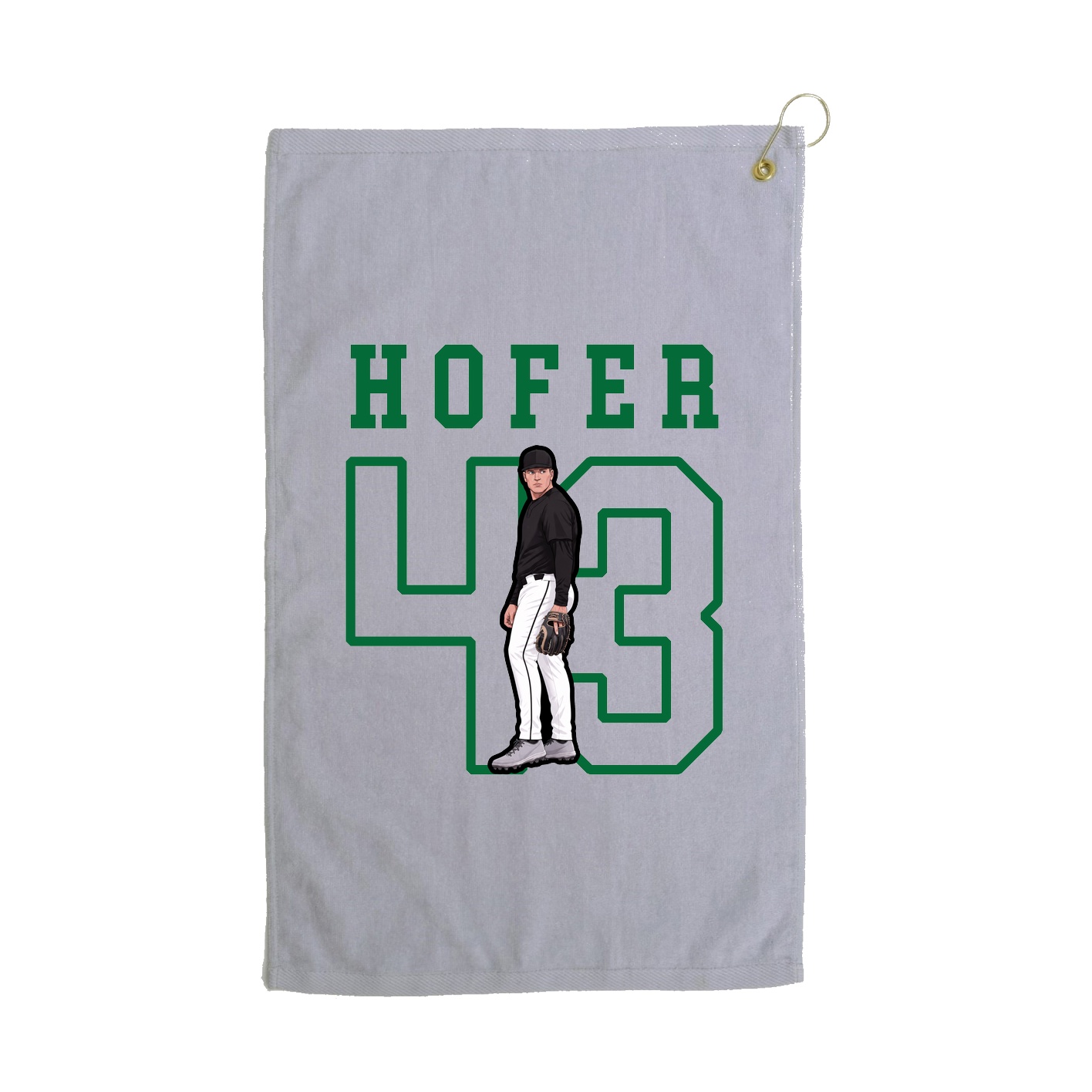 Golf Towel — Shirsey in Grey