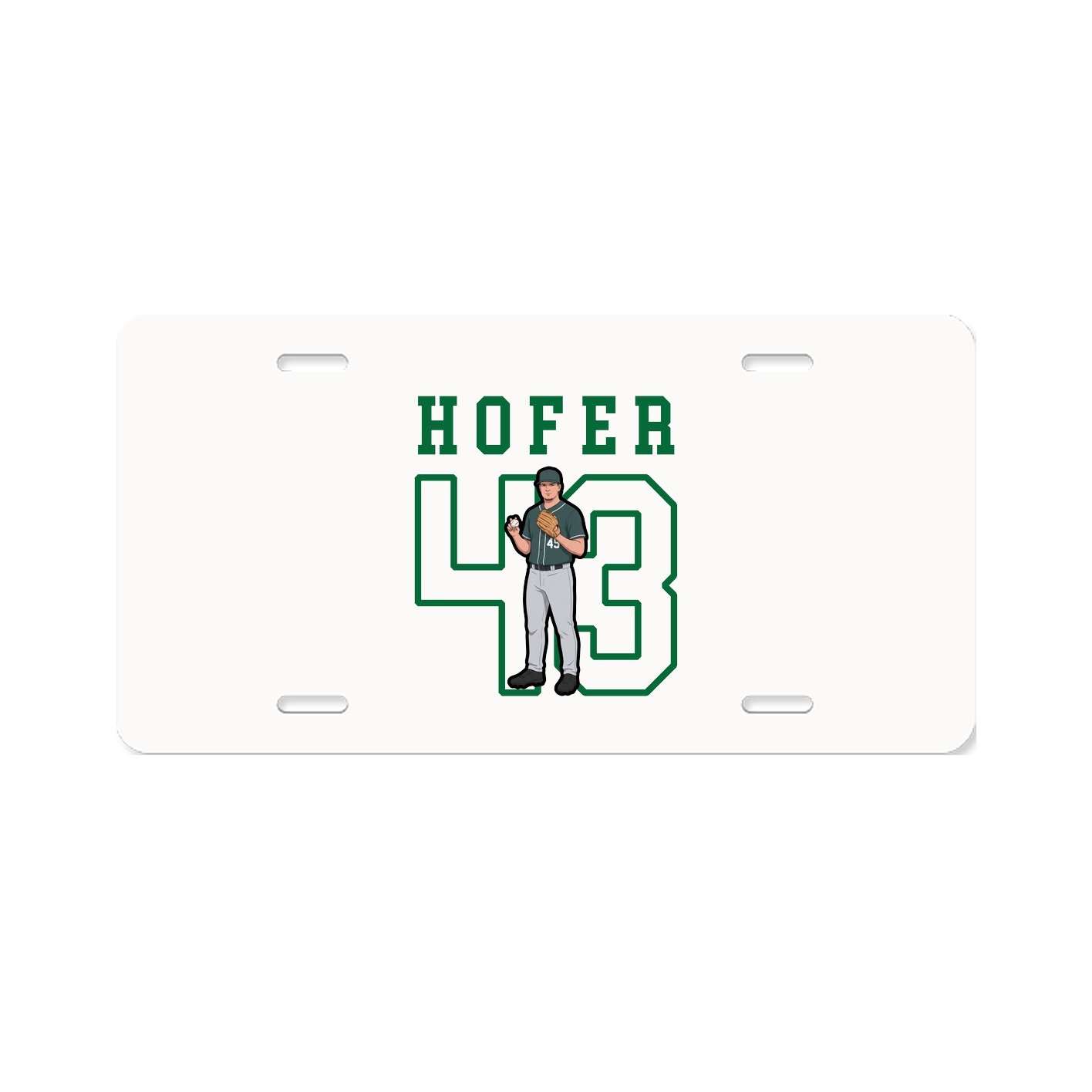 License Plate — Shirsey in Classic