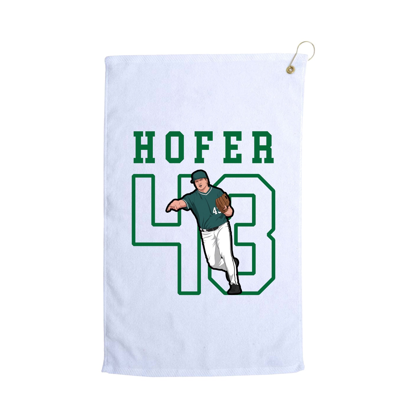Golf Towel — Shirsey in White