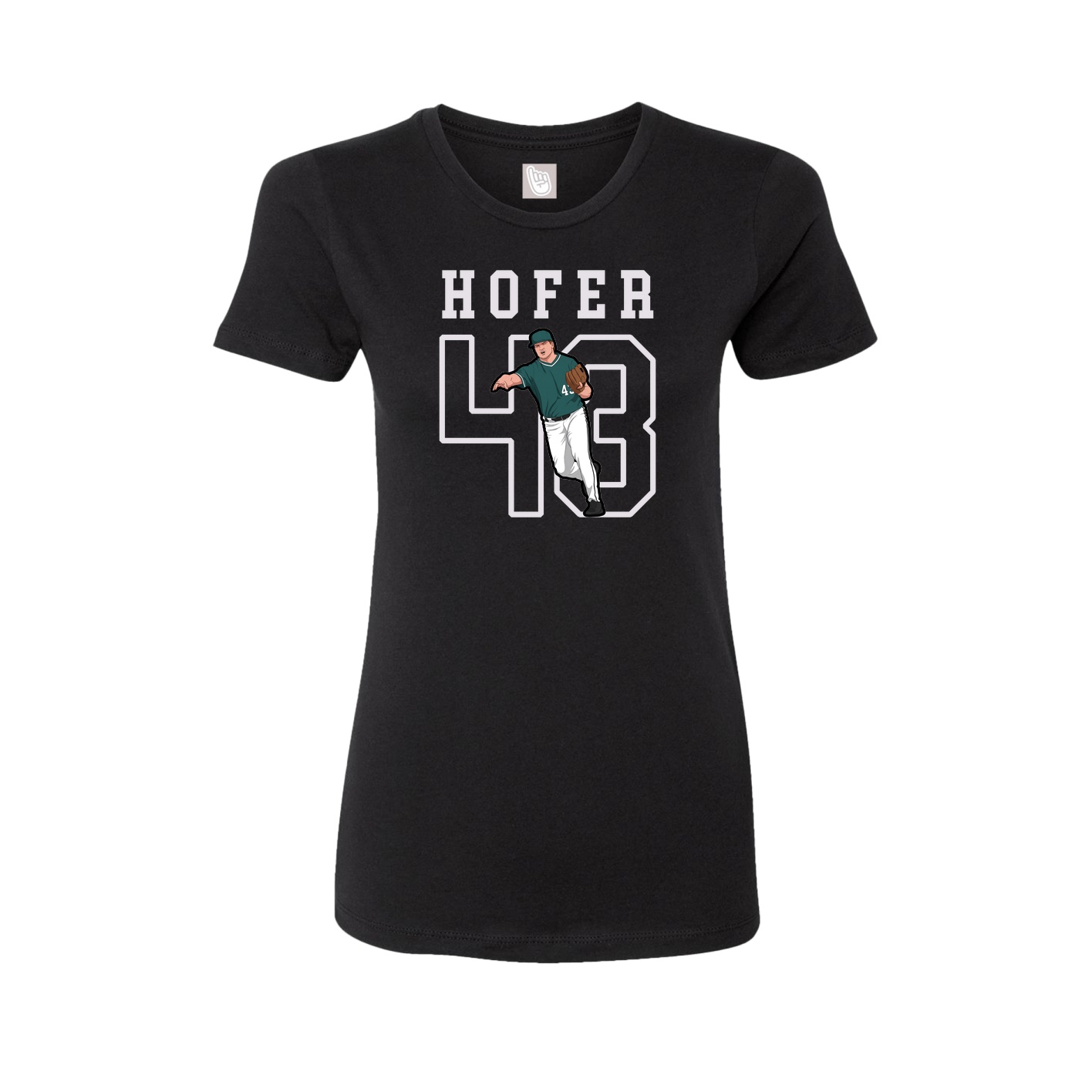 Fitted Women's Tee — Shirsey in Black