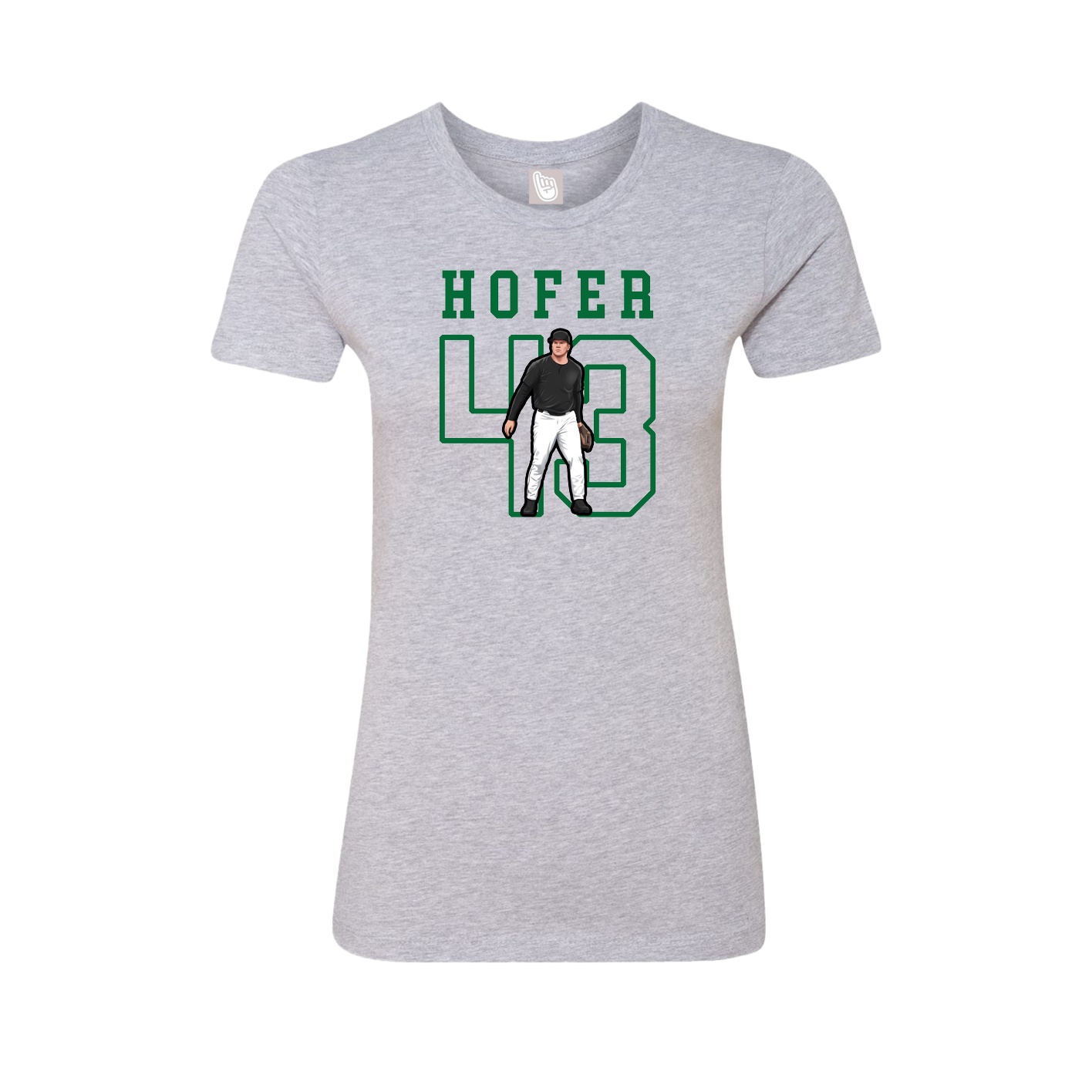 Fitted Women's Tee — Shirsey in Grey
