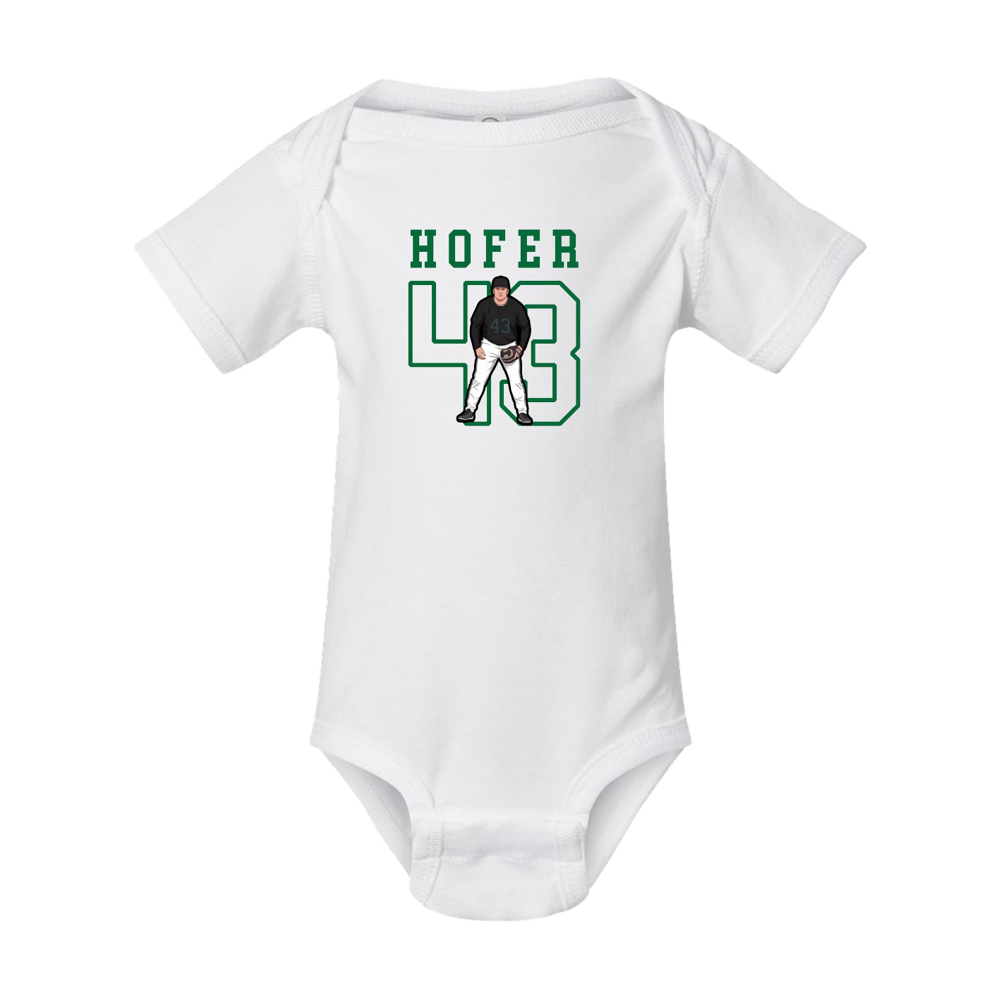 Baby Onesie — Shirsey in White