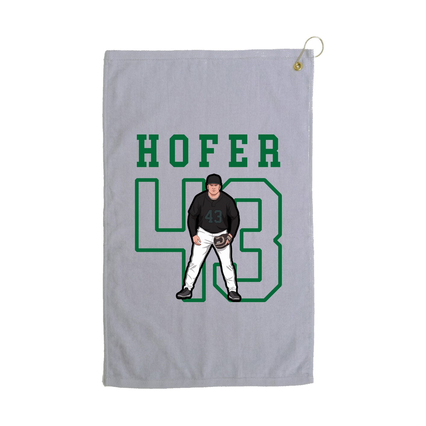 Golf Towel — Shirsey in Grey