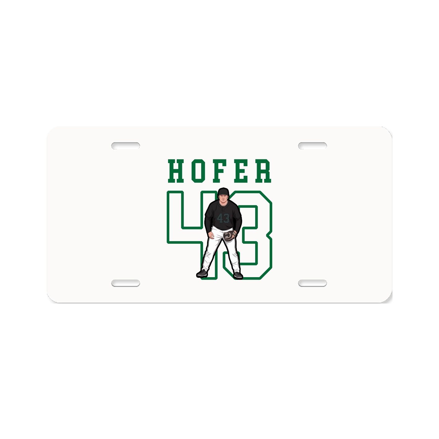 License Plate — Shirsey in Classic