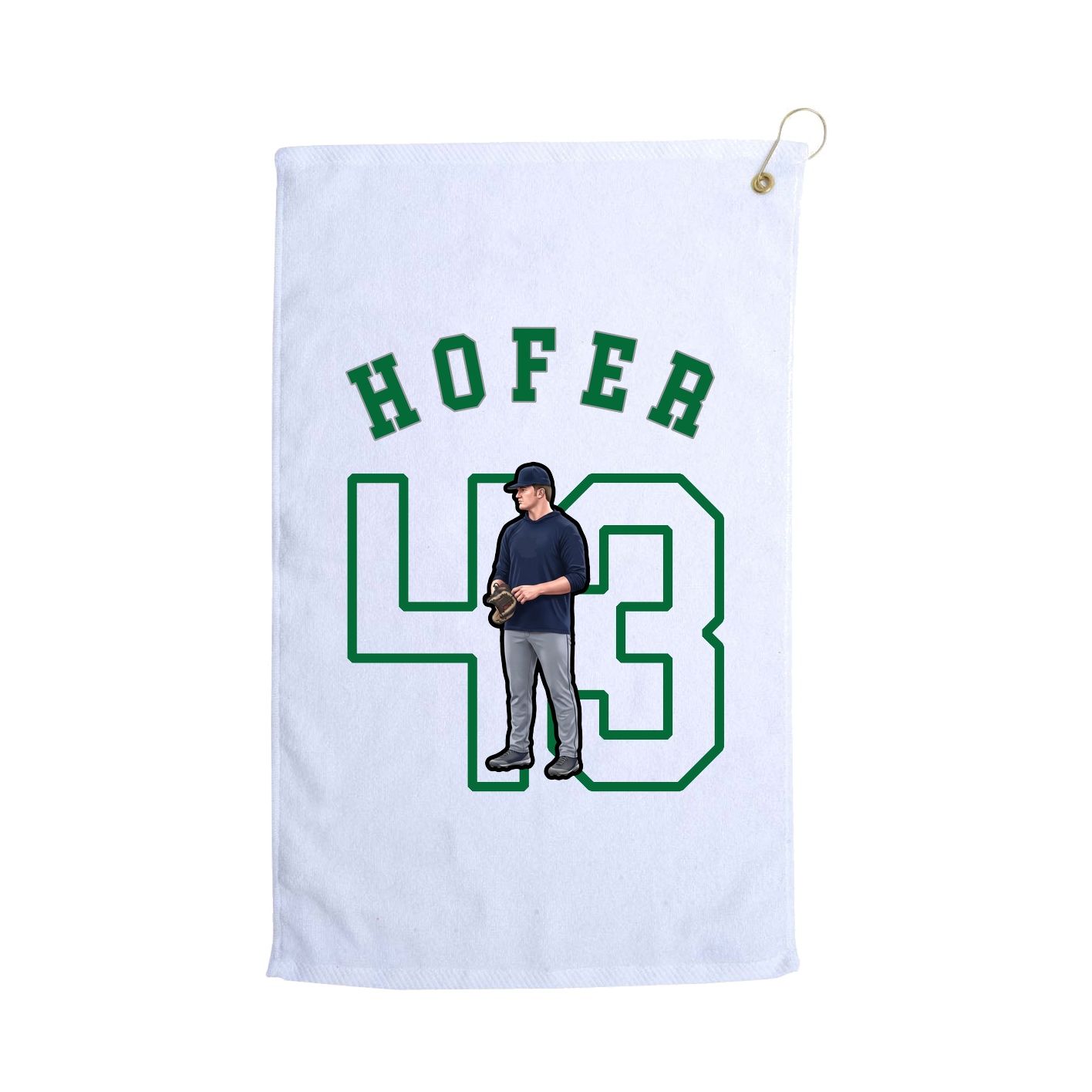 Terry Velour Golf Towel