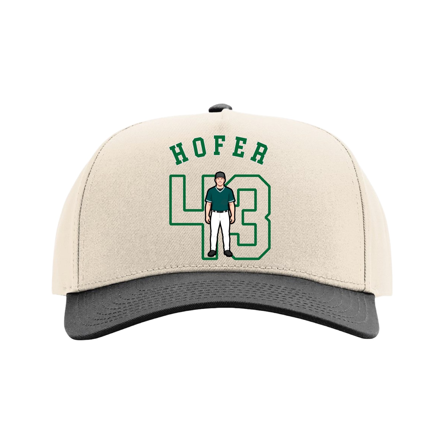 Full Fabric Five-Panel Champ Cap