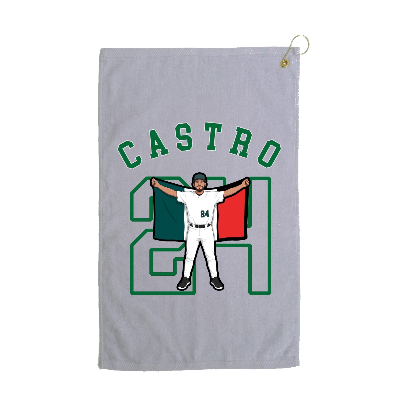 Terry Velour Golf Towel
