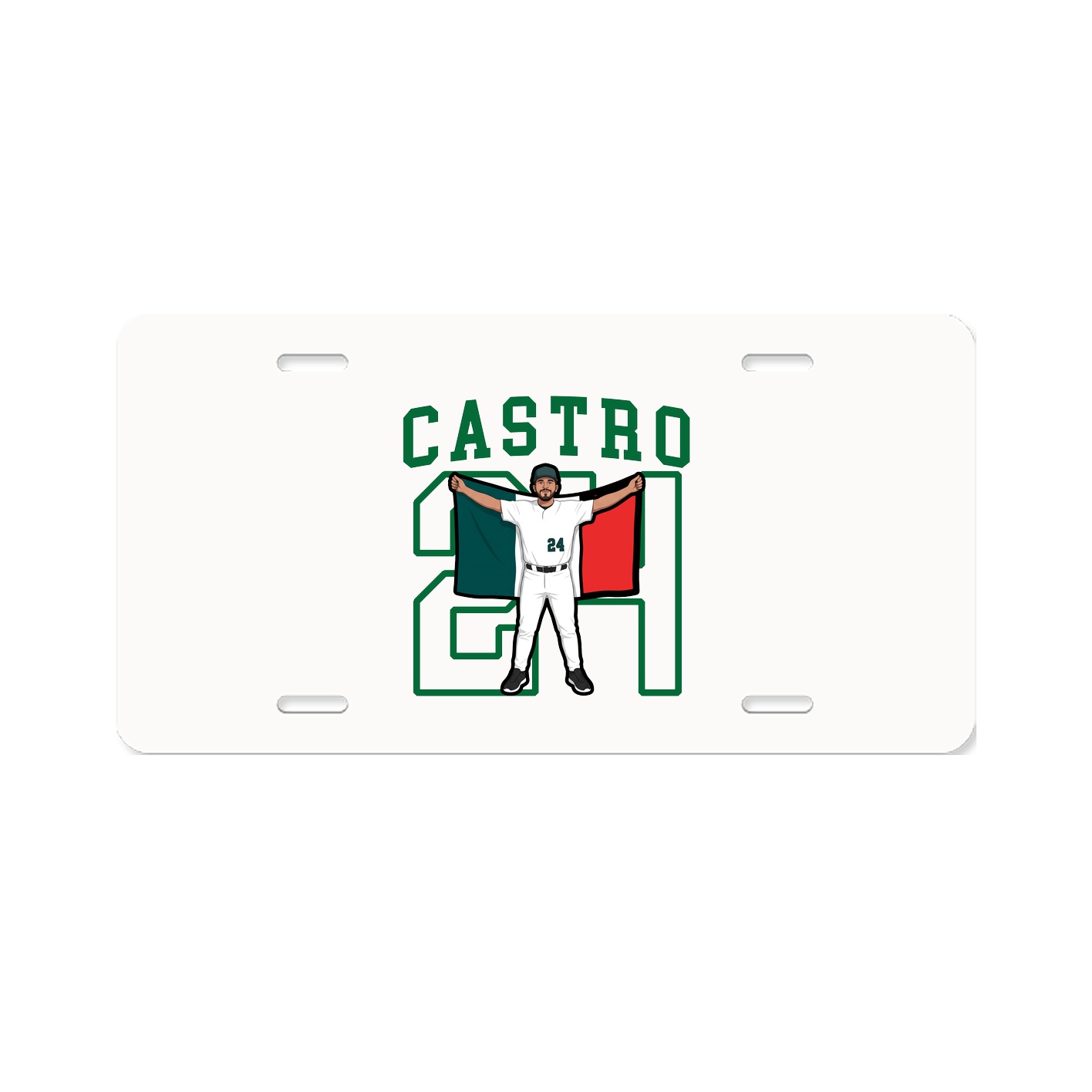 Aluminum License Plate