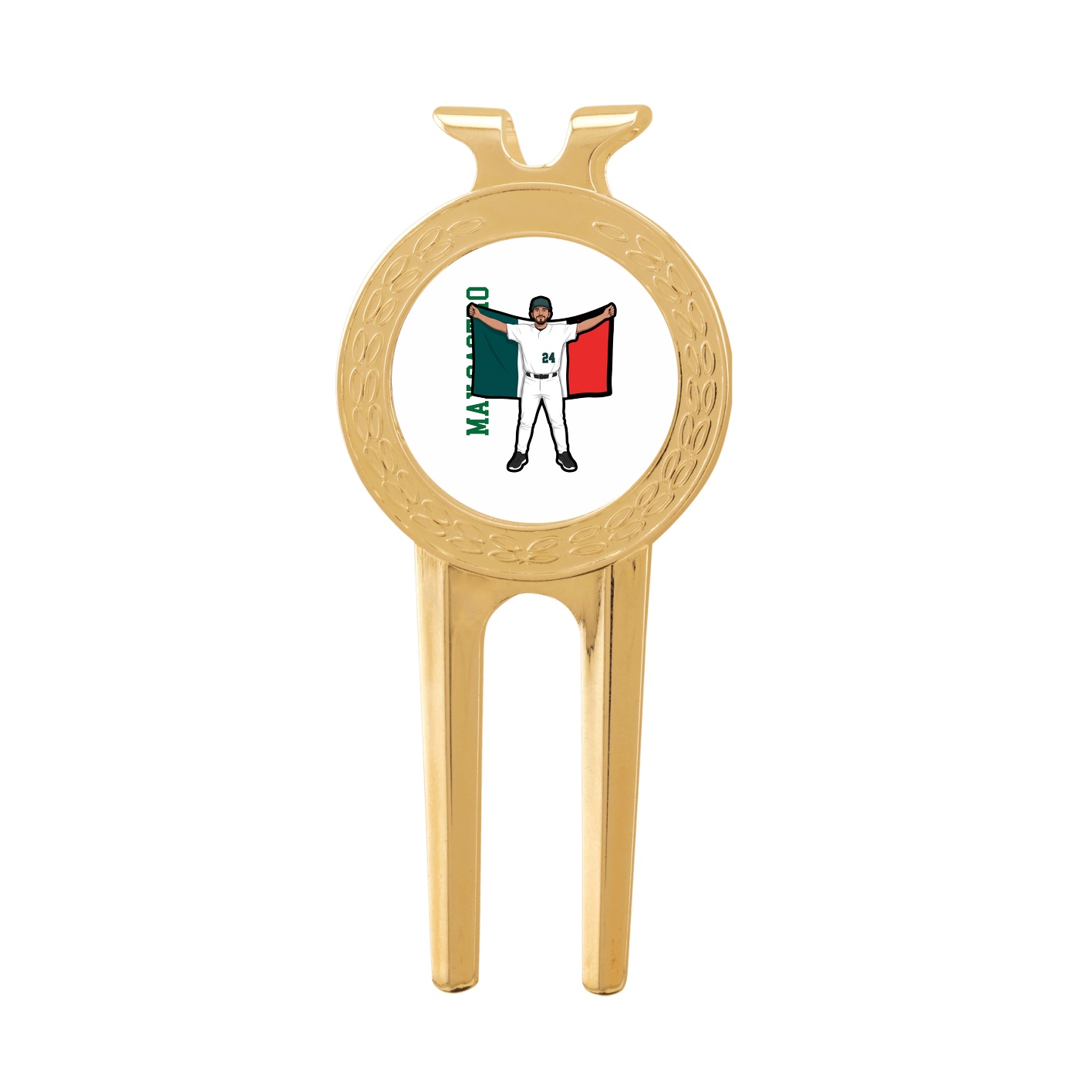 Divot Tool with Ball Marker — Name Vertical in Classic