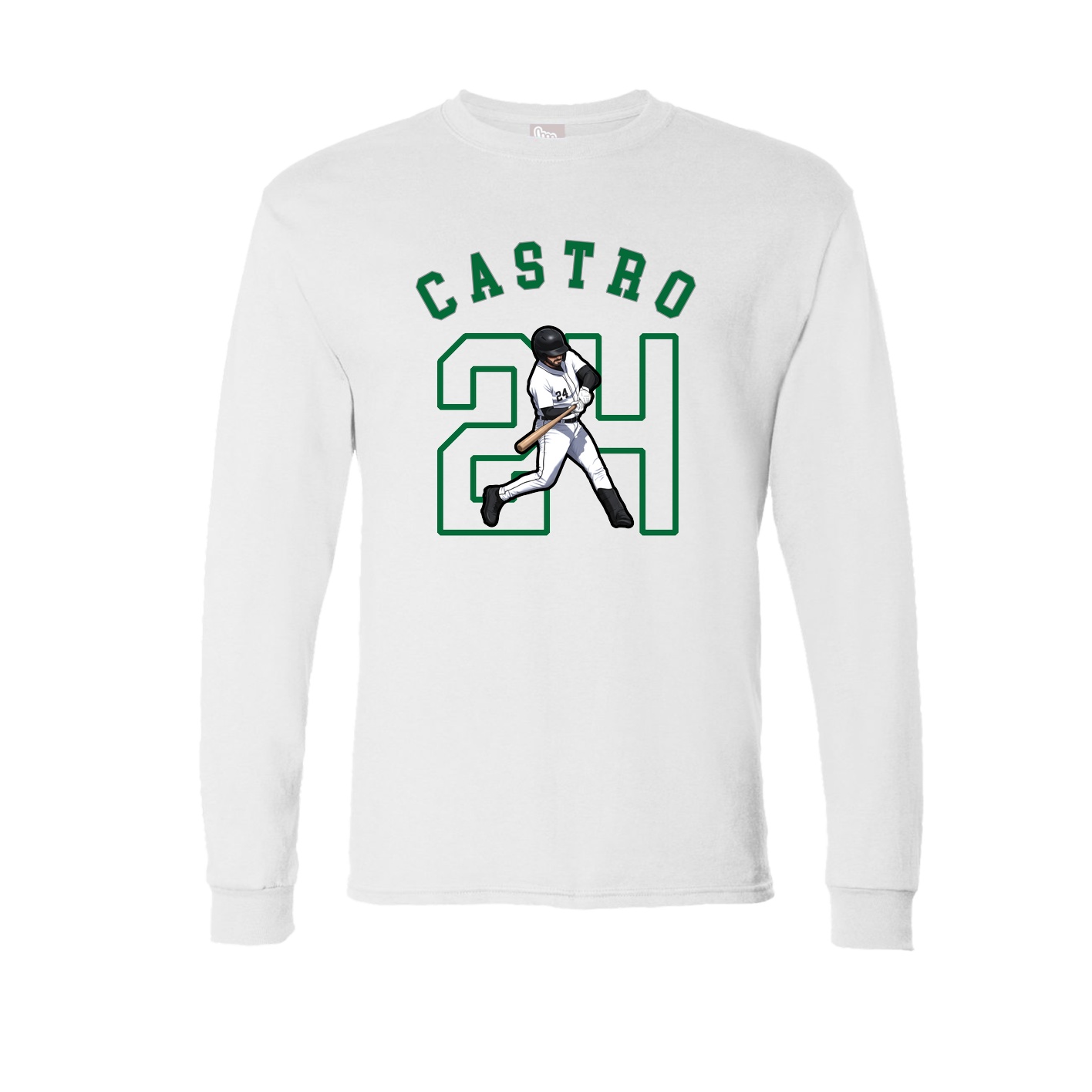 Long Sleeve Tee — Shirsey Arch in White
