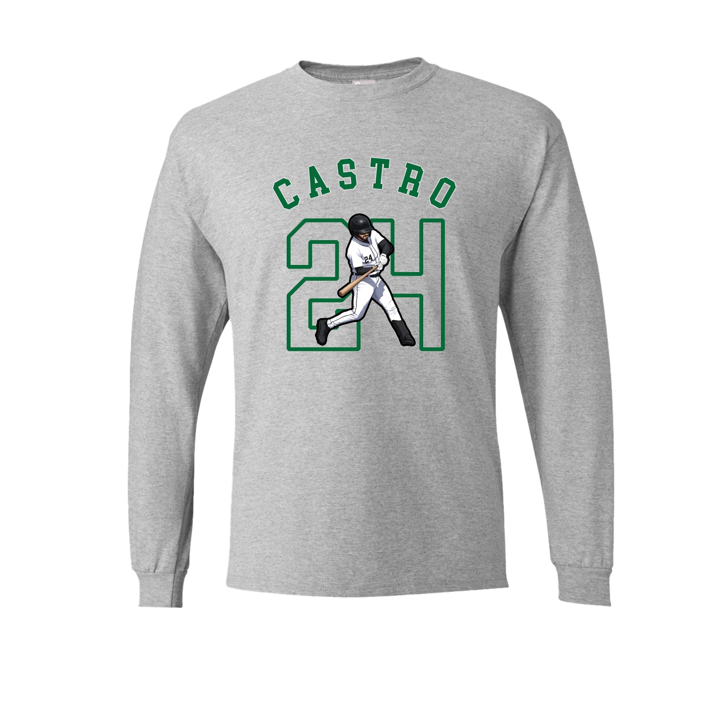 Long Sleeve Tee — Shirsey Arch in Grey