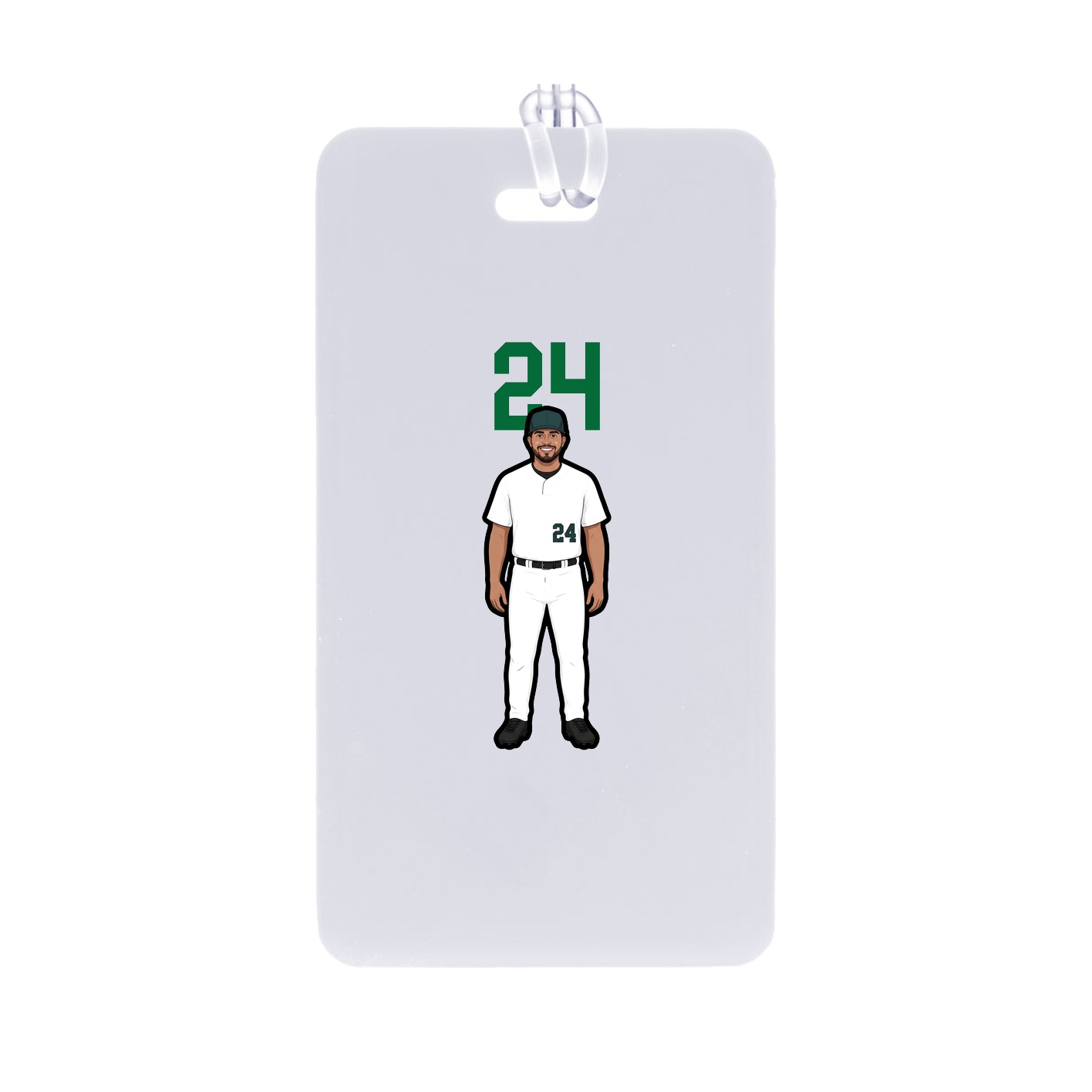 Bag Tag — Number Top in Classic