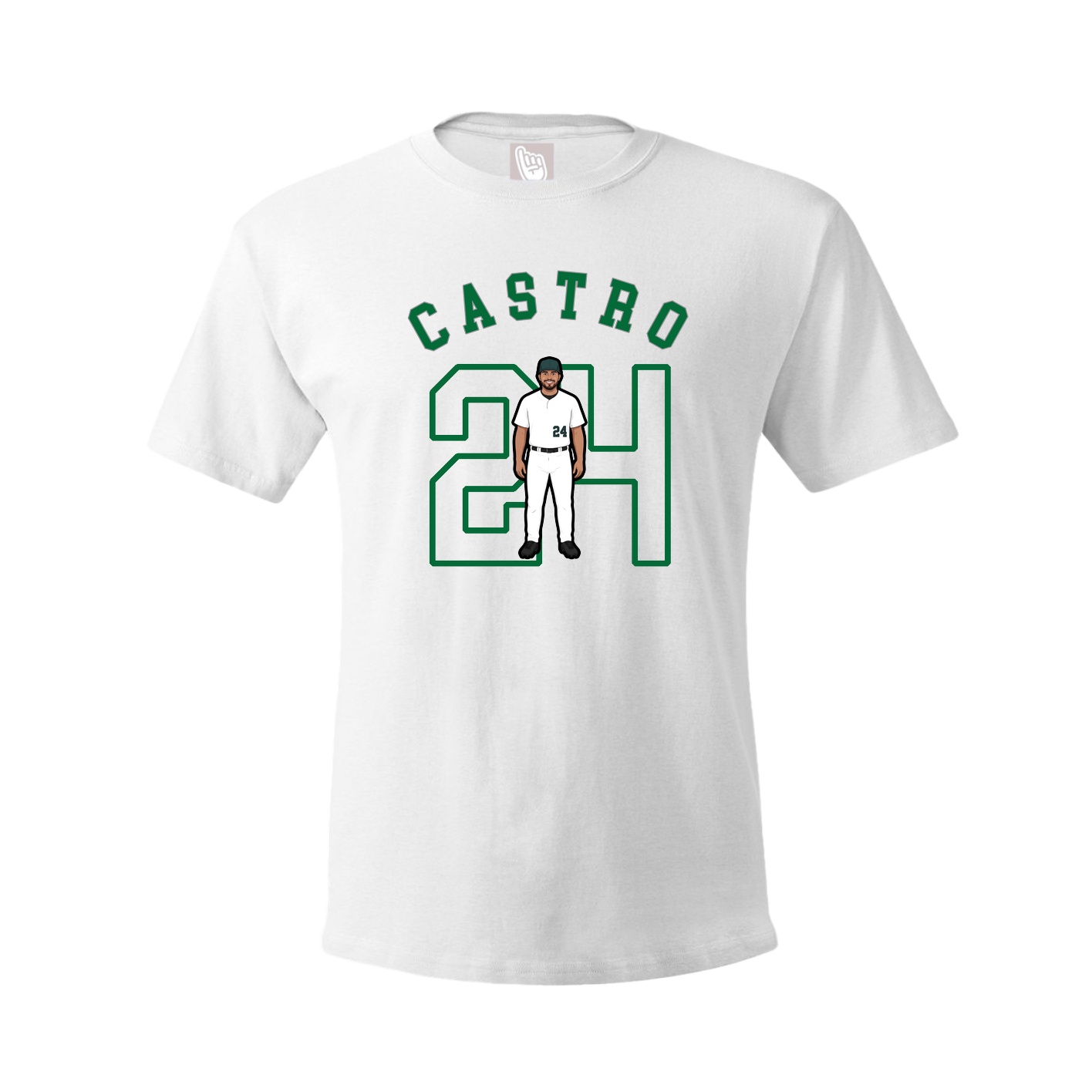 Tee — Shirsey Arch in White