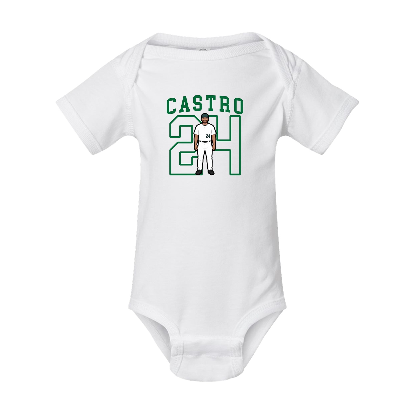 Baby Onesie — Shirsey in White