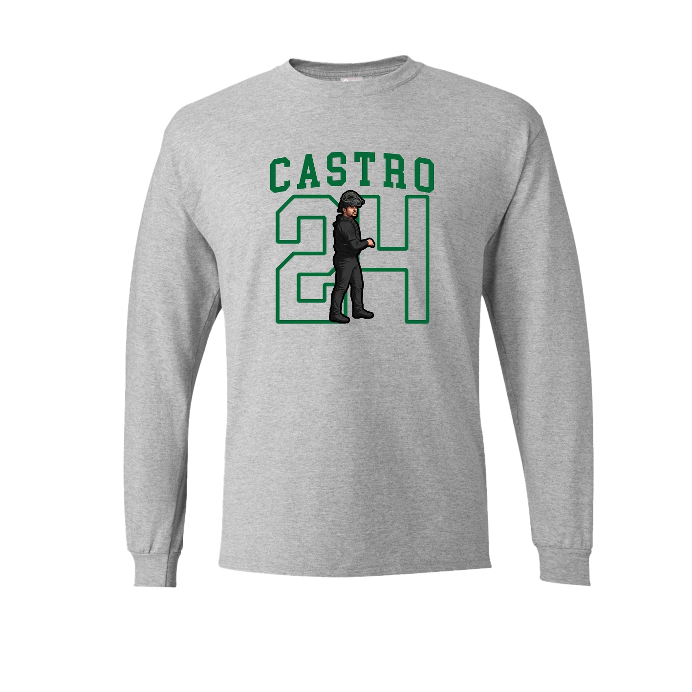 Long Sleeve Tee — Shirsey in Grey