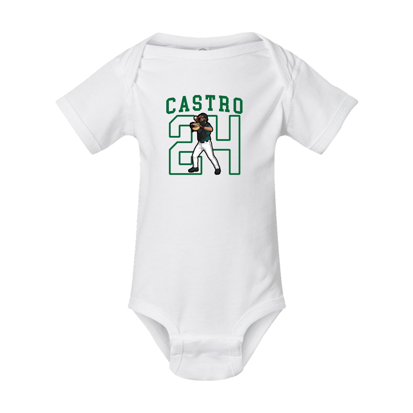 Baby Onesie — Shirsey in White