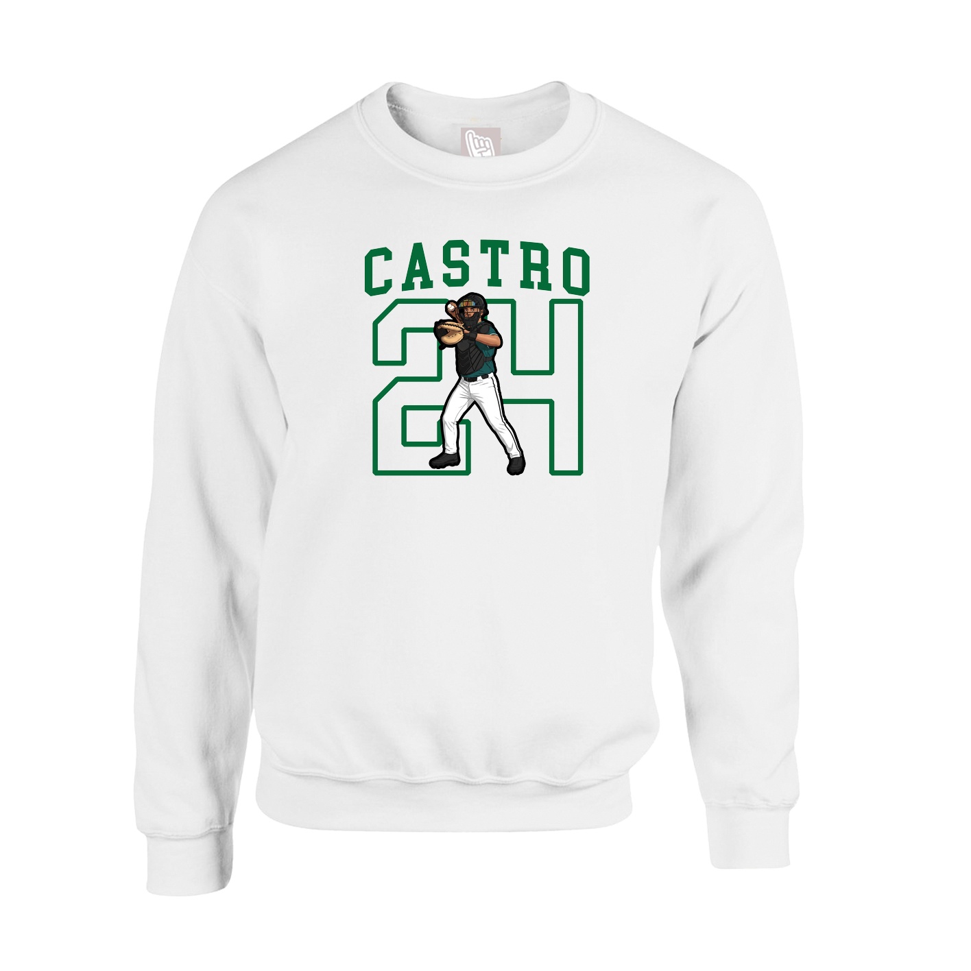 Fleece Crew — Shirsey in White