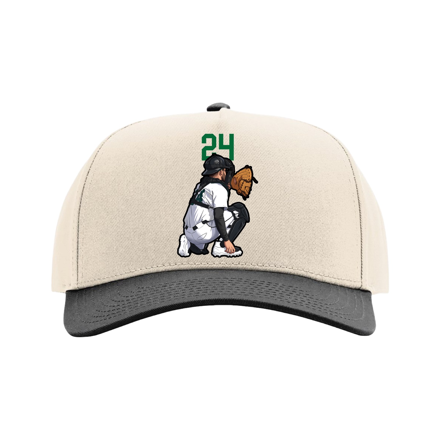 Full Fabric Five-Panel Champ Cap
