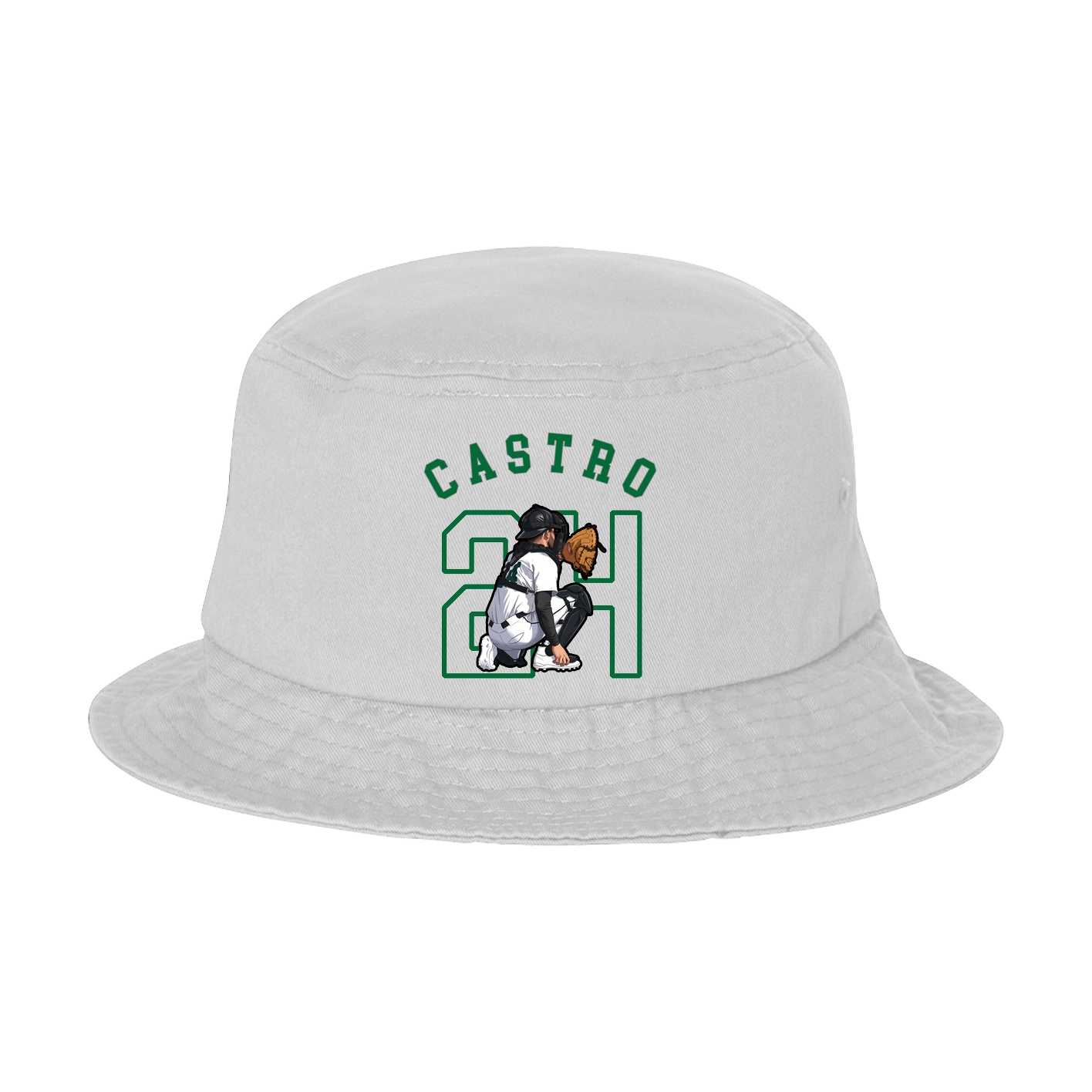 Bucket Cap — Shirsey Arch in White