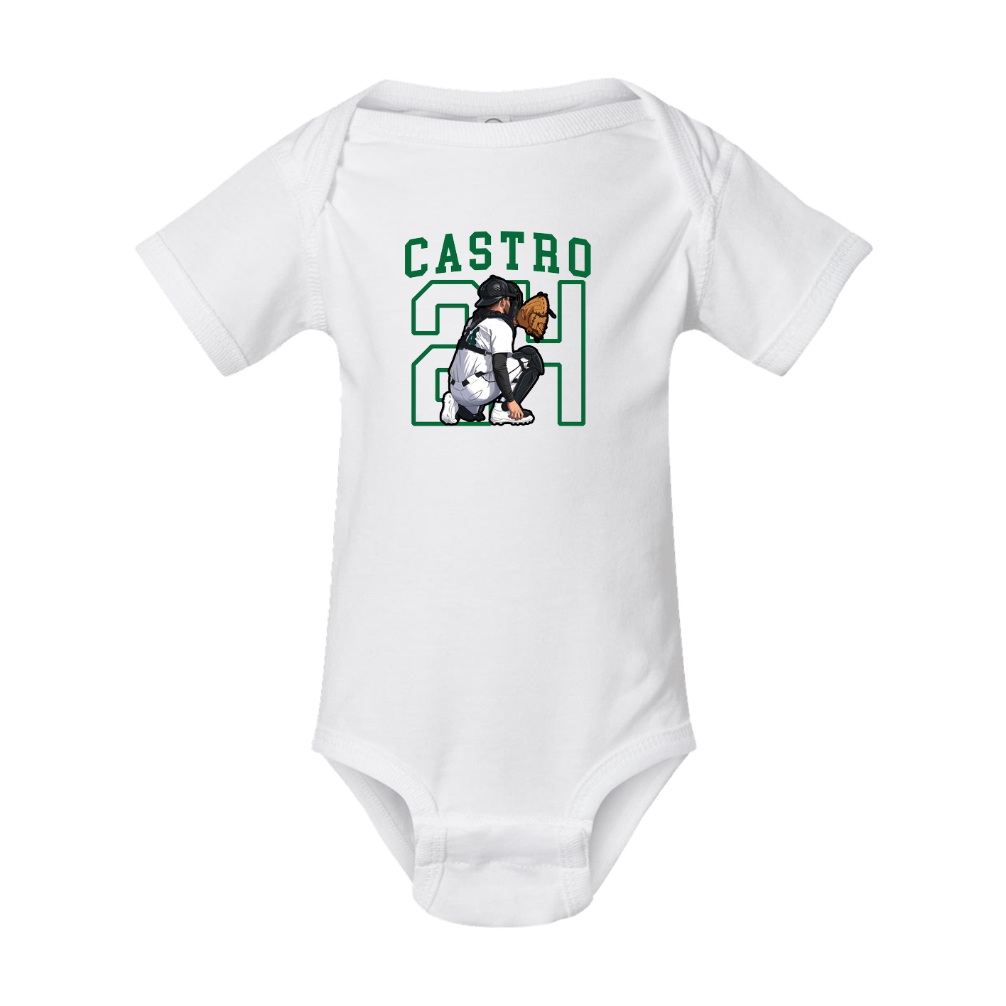 Baby Onesie — Shirsey in White