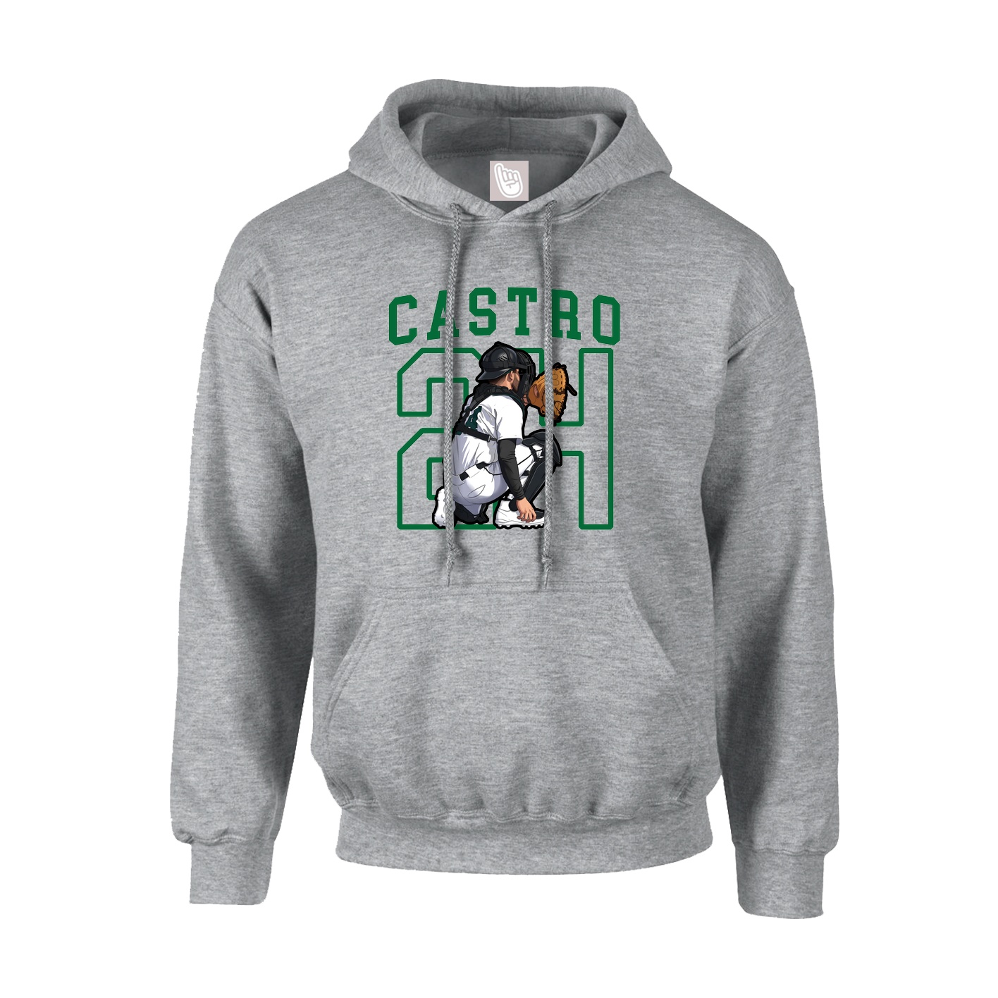 Hoodie — Shirsey in Grey