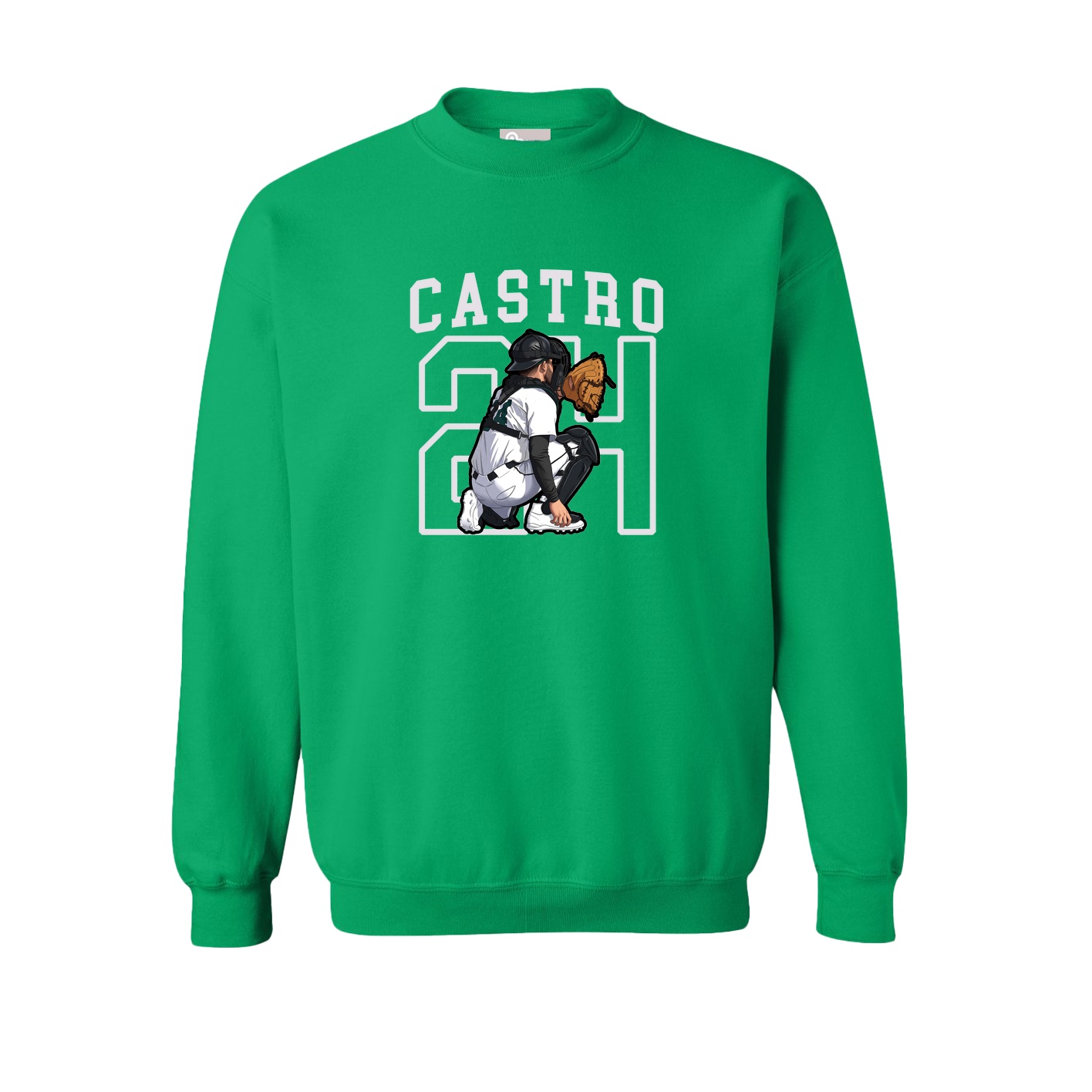 Fleece Crew — Shirsey in Green