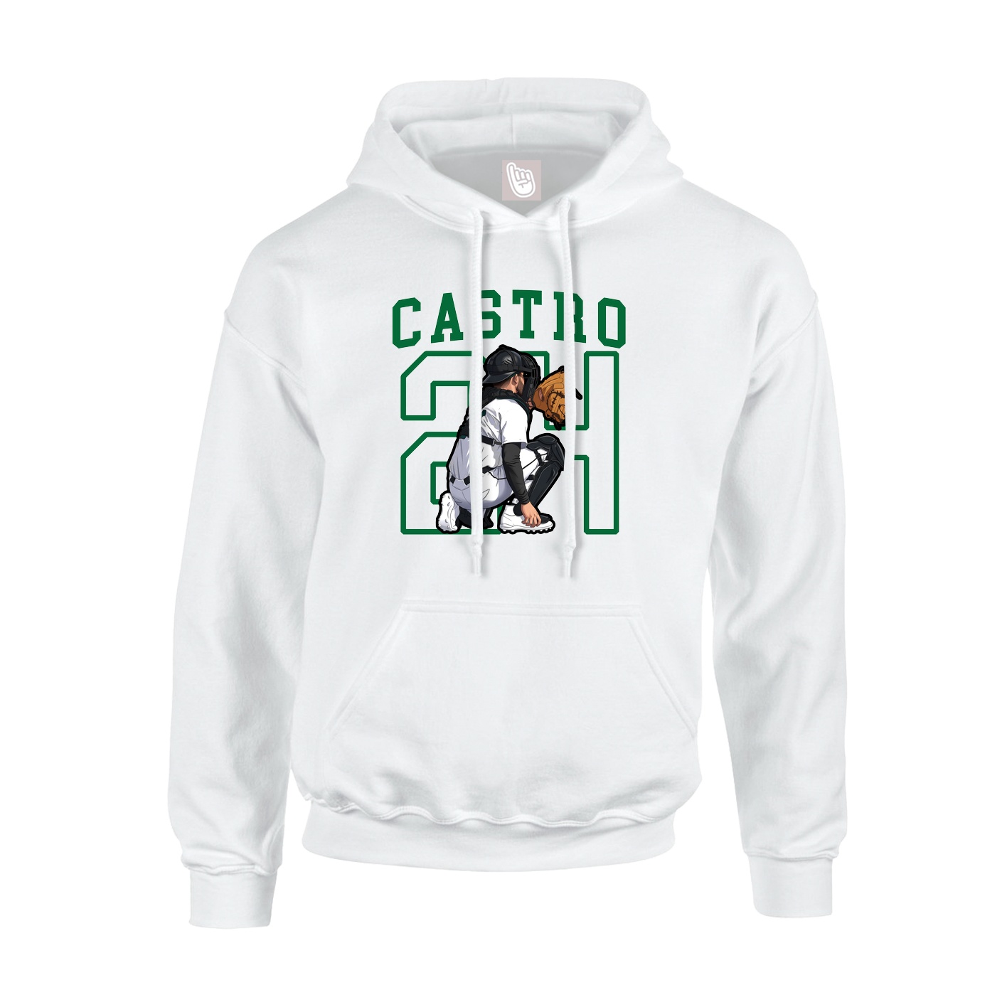 Youth Hoodie — Shirsey in White